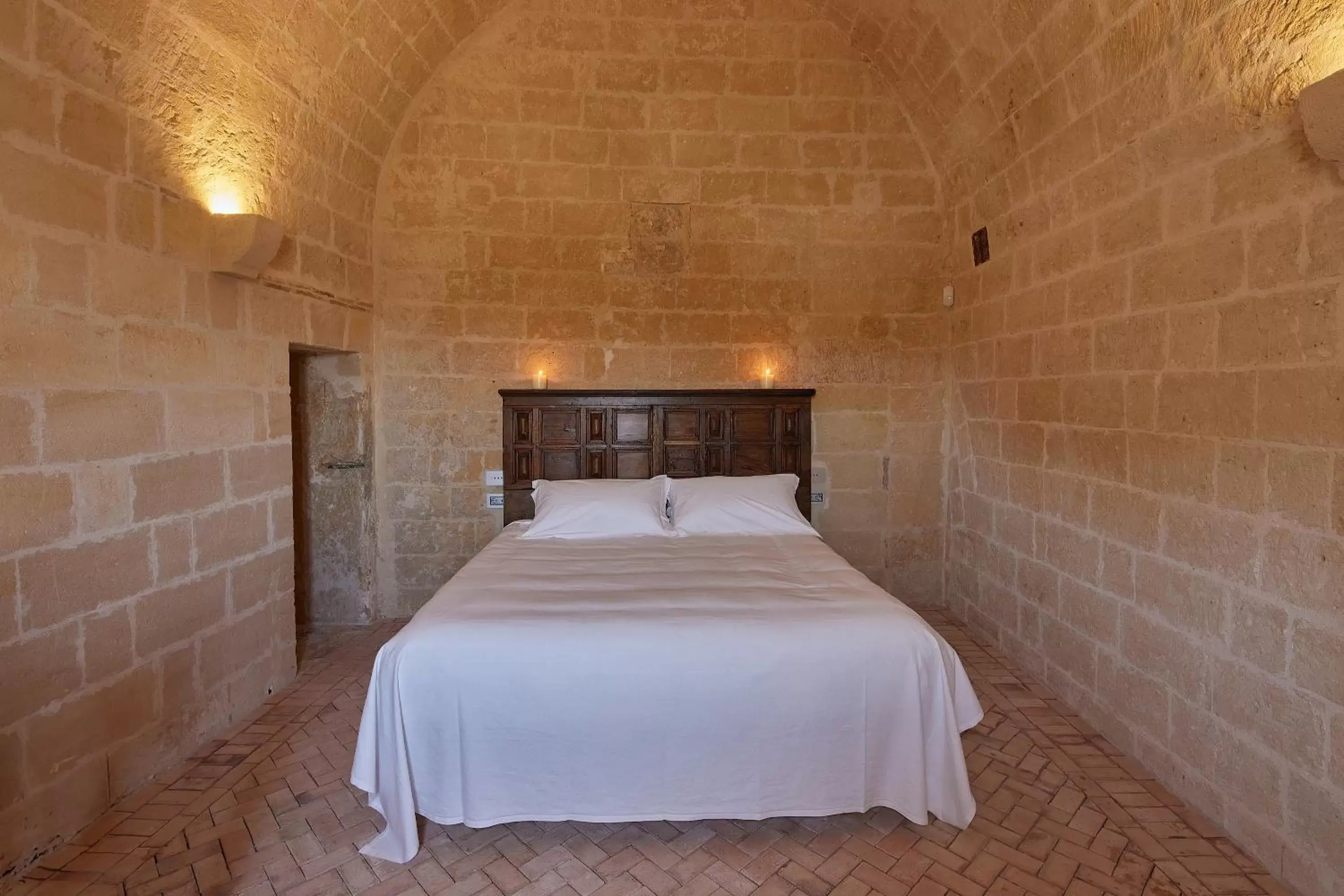 Bedroom, Bed in Sextantio Le Grotte Della Civita