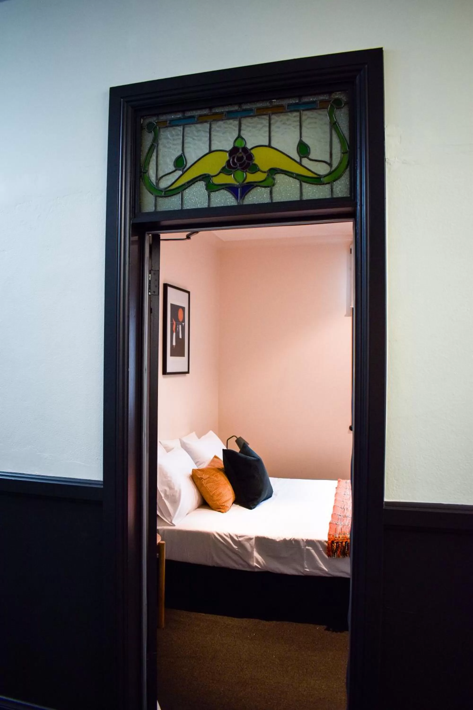 Bed in The Sherwood Hotel