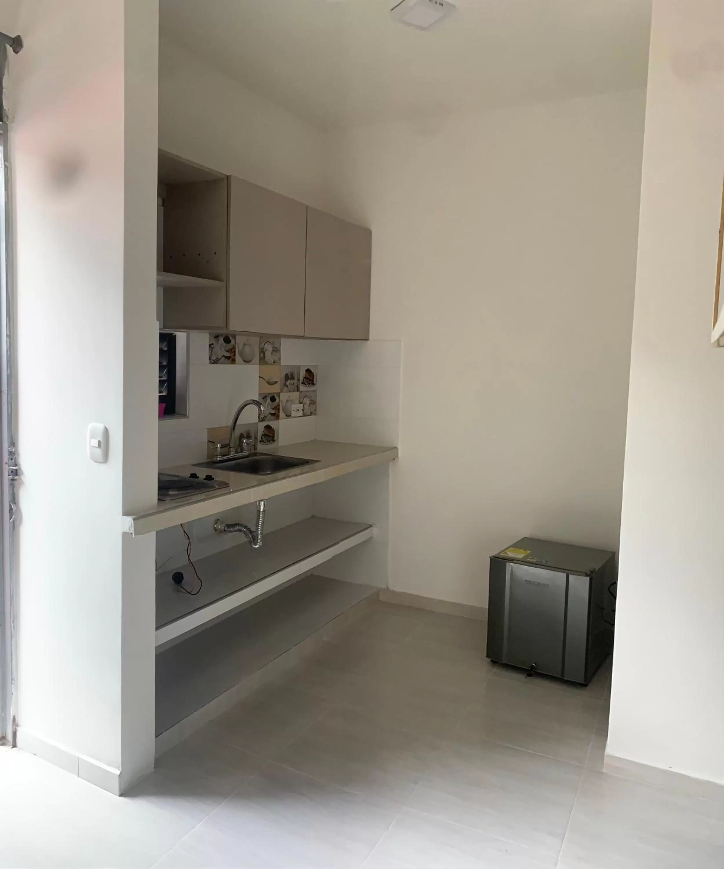 Kitchen or kitchenette in HOTEL EBENEZER