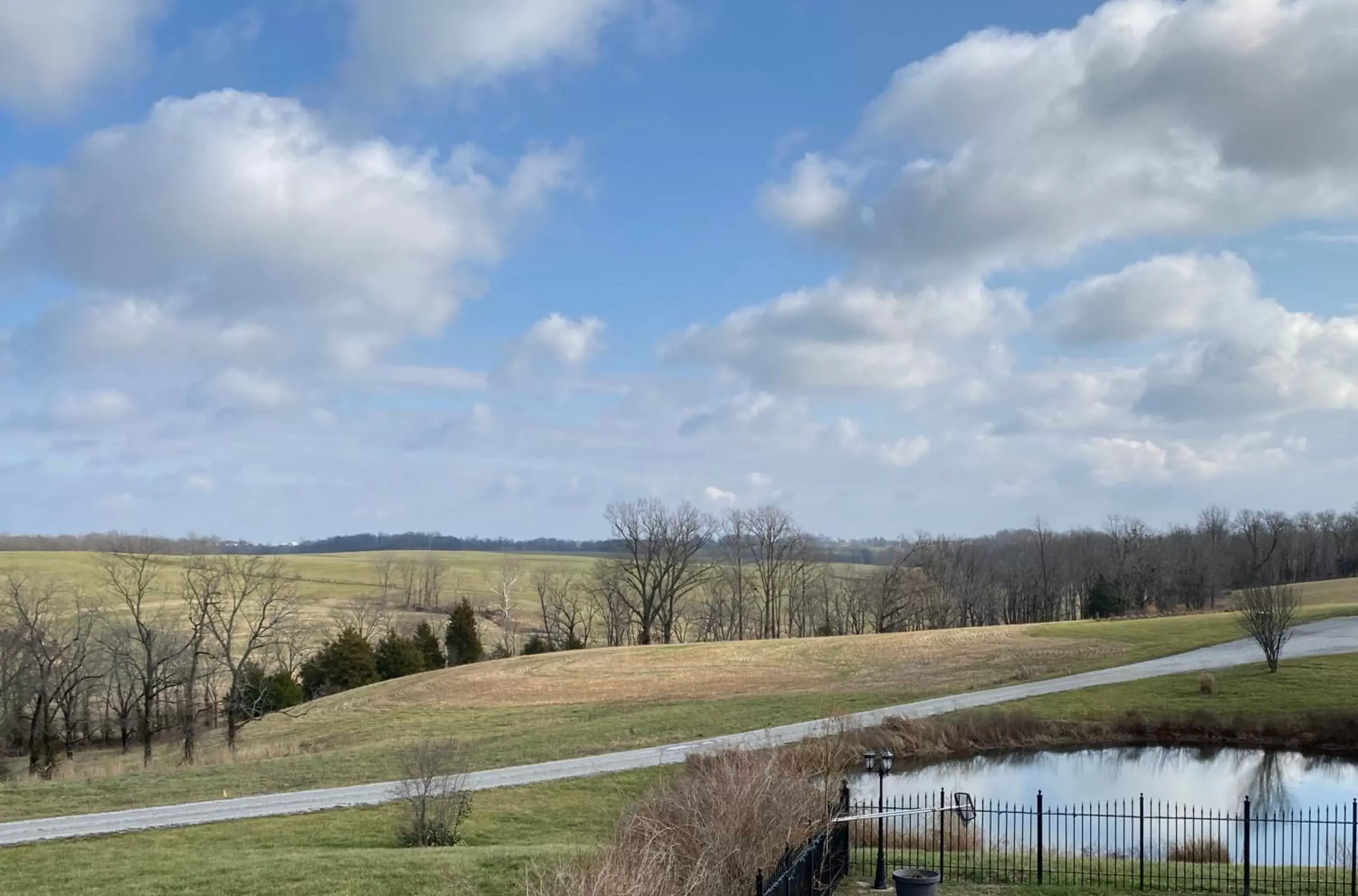Pool view in Wildflower Ranch Inn Pool view in Wildflower Ranch Inn