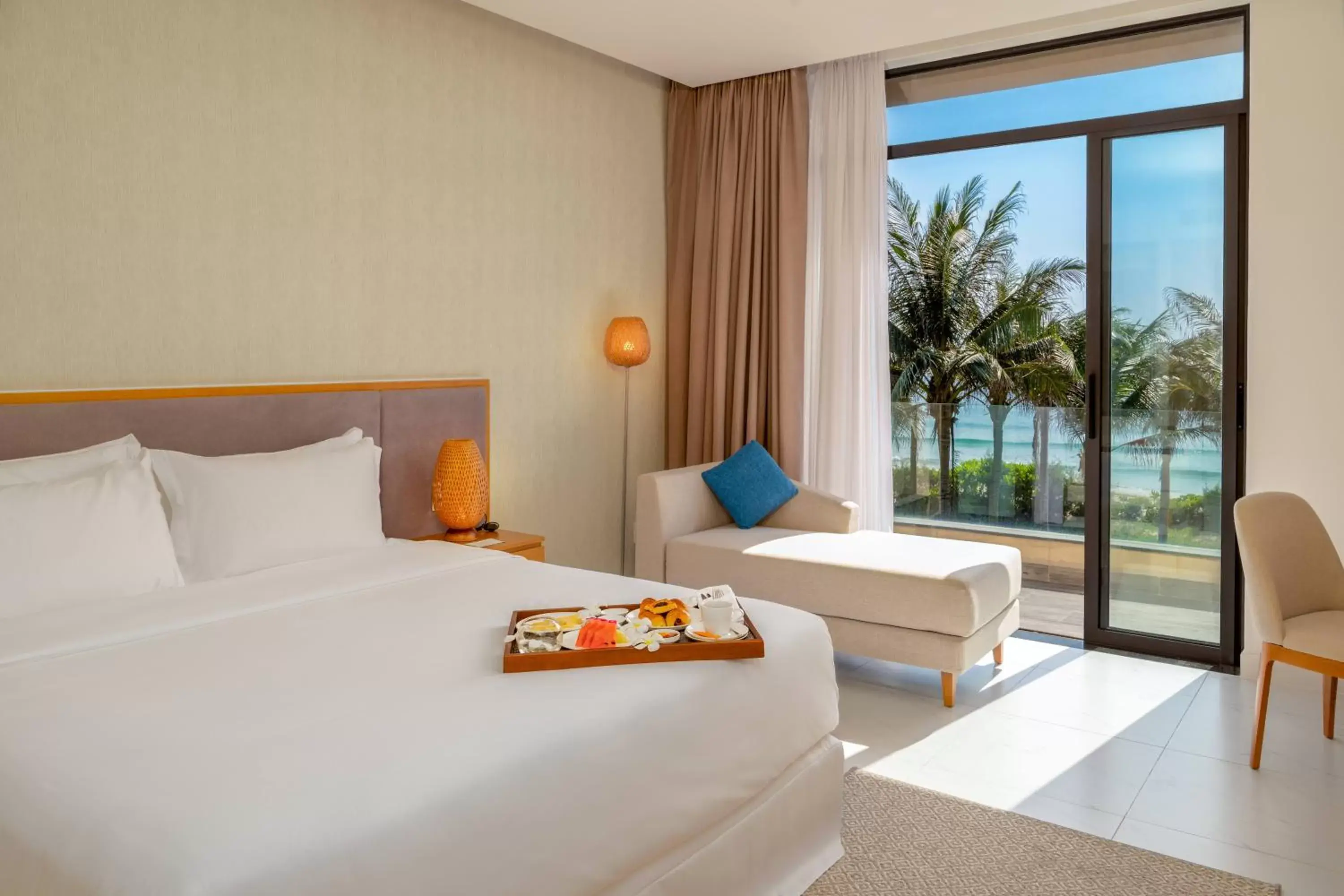 Bed in Wyndham Garden Cam Ranh Resort