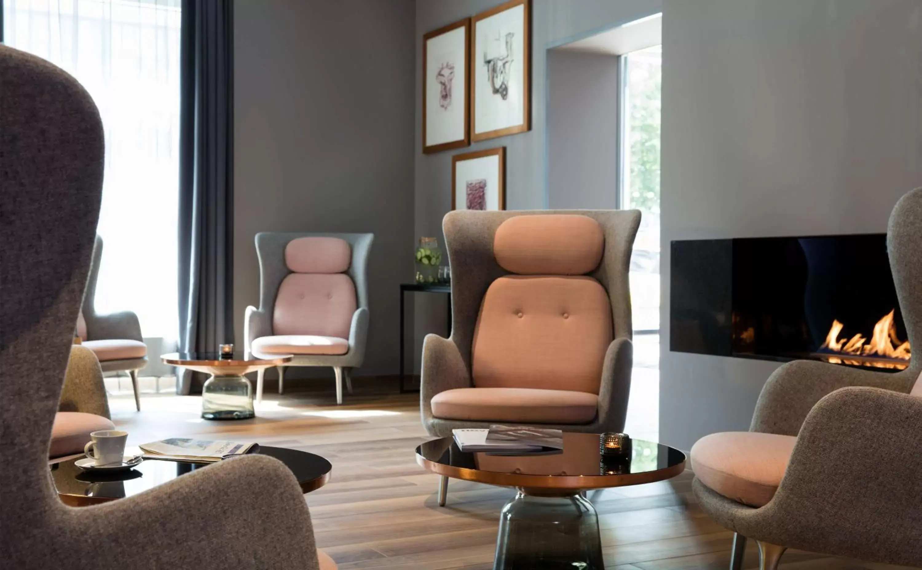 Lobby or reception in art'otel berlin mitte, Powered by Radisson Hotels Lobby or reception in art'otel berlin mitte, Powered by Radisson Hotels
