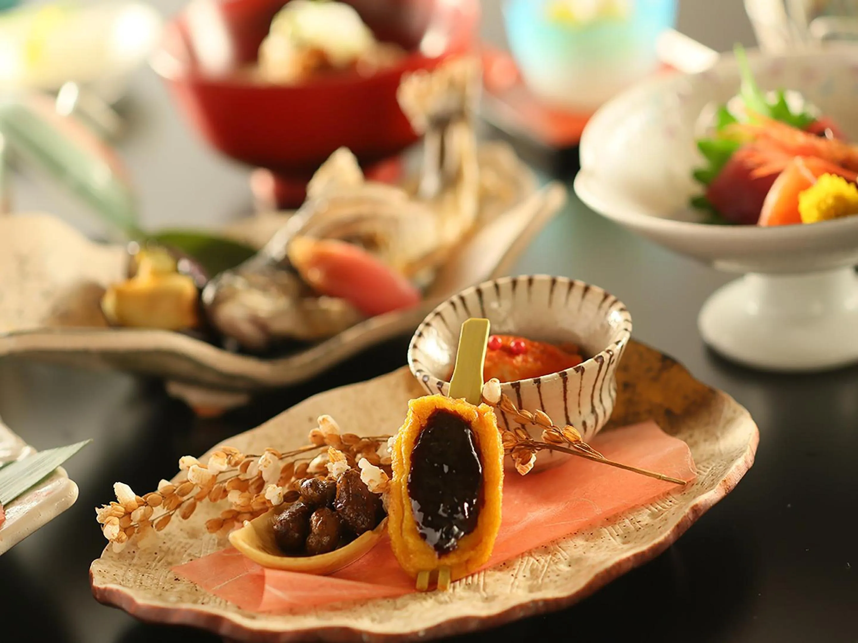 Food in Ryokan Biyunoyado