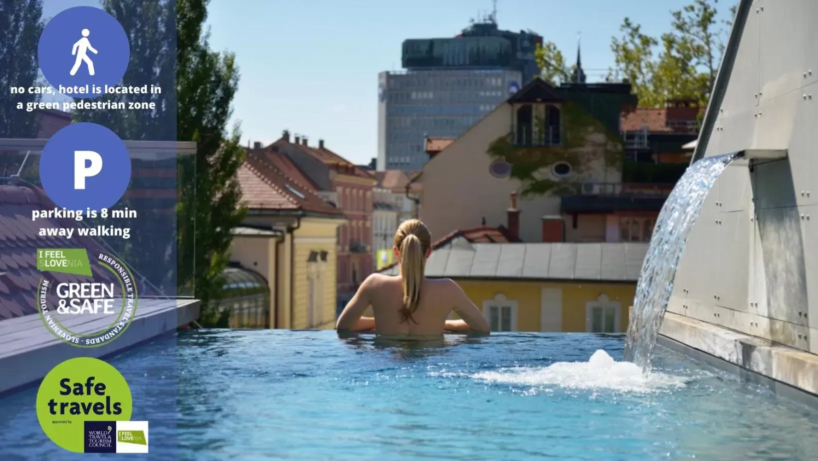 Swimming pool in Vander Urbani Resort - a Member of Design Hotels