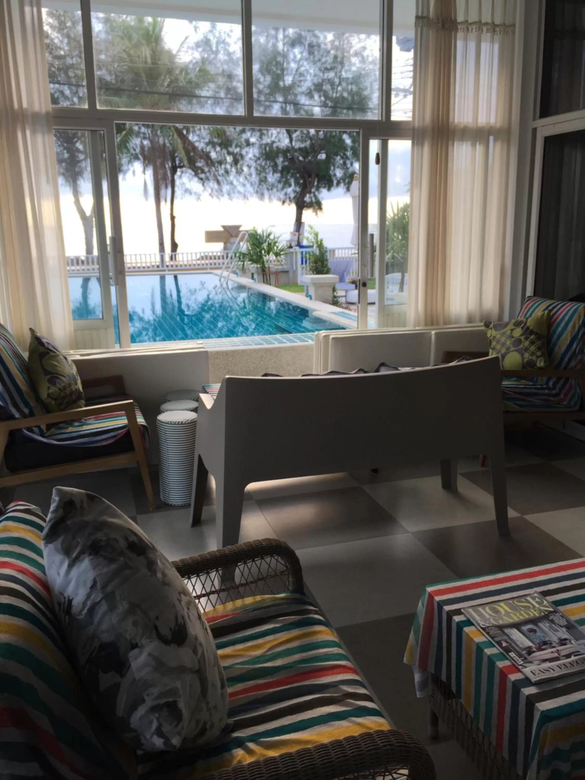 Property building in BC Summer Beach