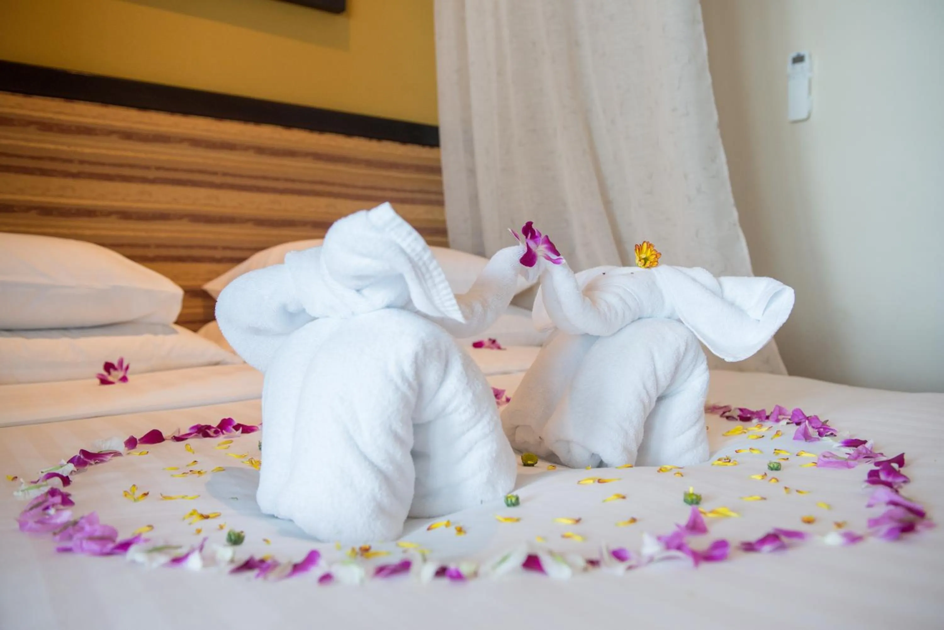 Decorative detail, Bed in Andaman White Beach Resort - SHA Plus