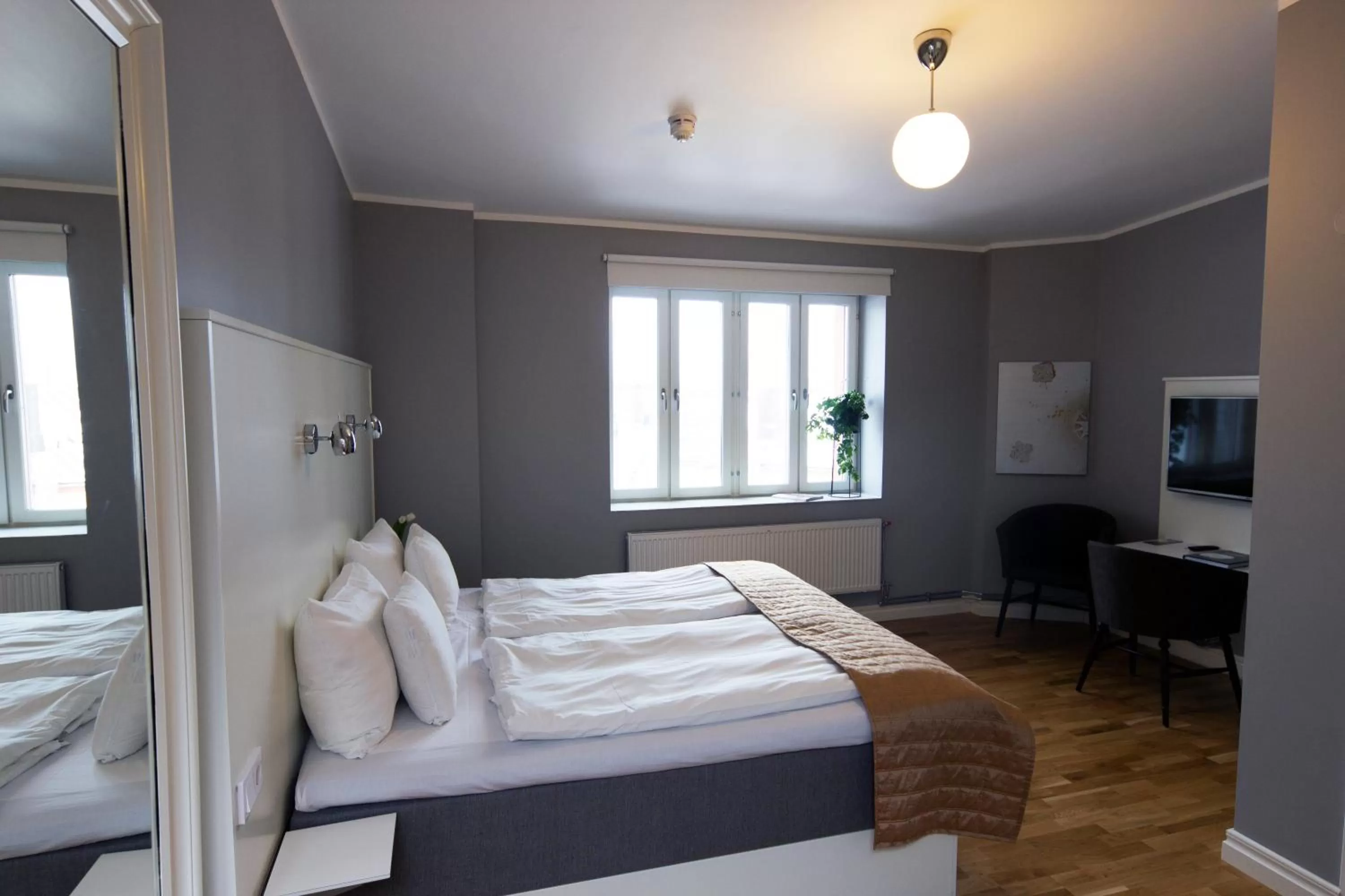 Bed in Hotell Hjalmar