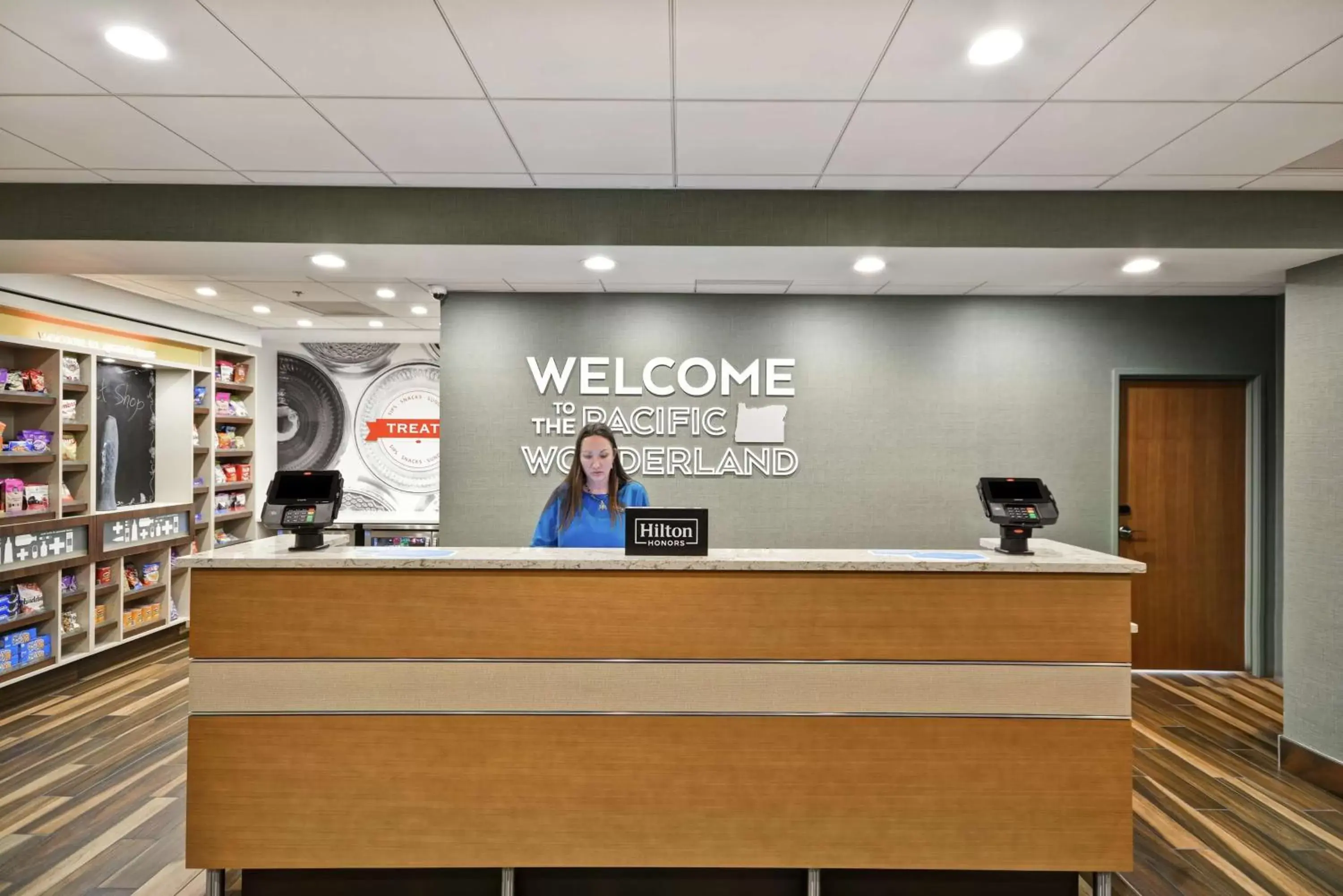 Lobby or reception in Hampton Inn & Suites Grants Pass Lobby or reception in Hampton Inn & Suites Grants Pass