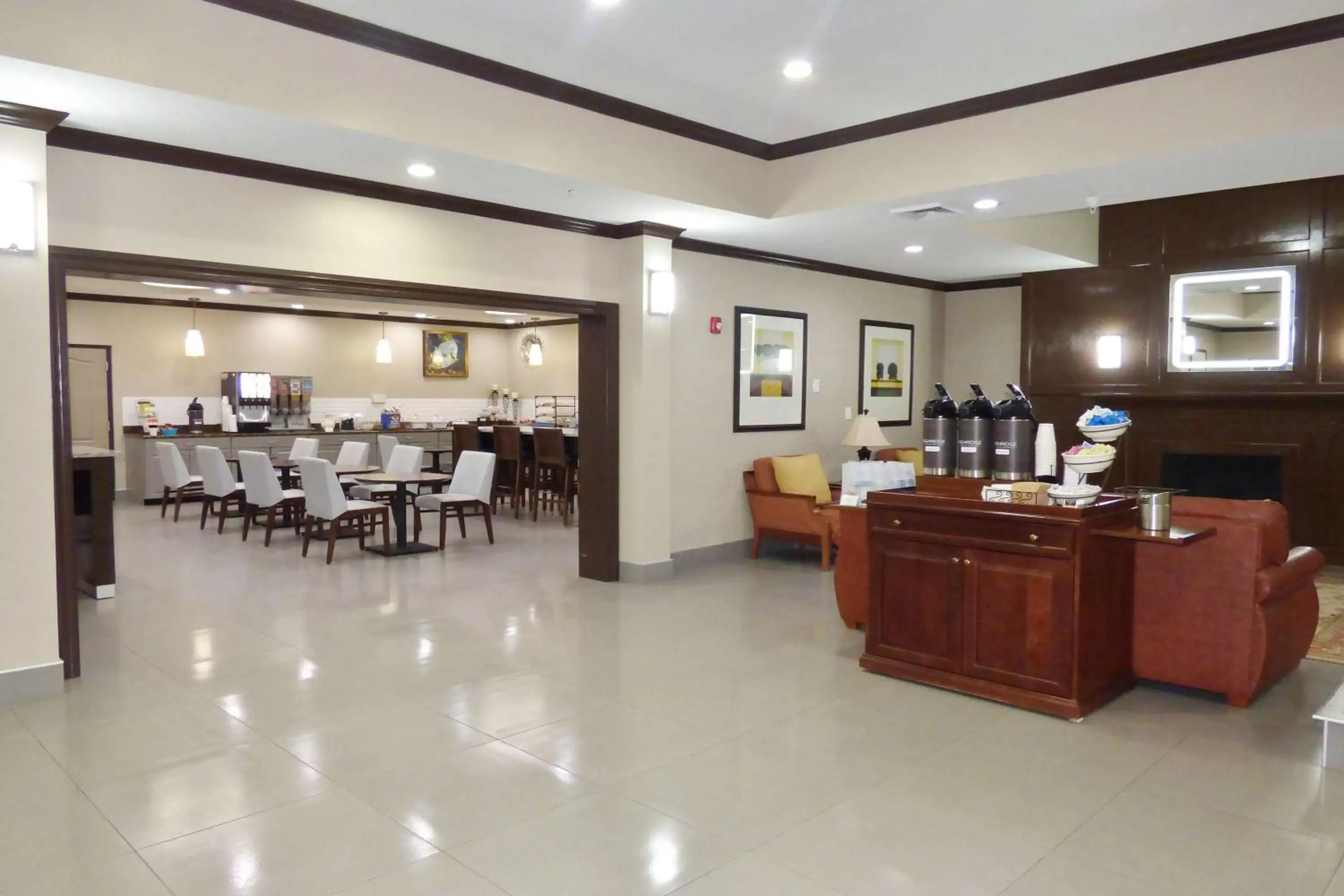 Lobby or reception, Restaurant/Places to Eat in Country Inn & Suites by Radisson, Pensacola West, FL