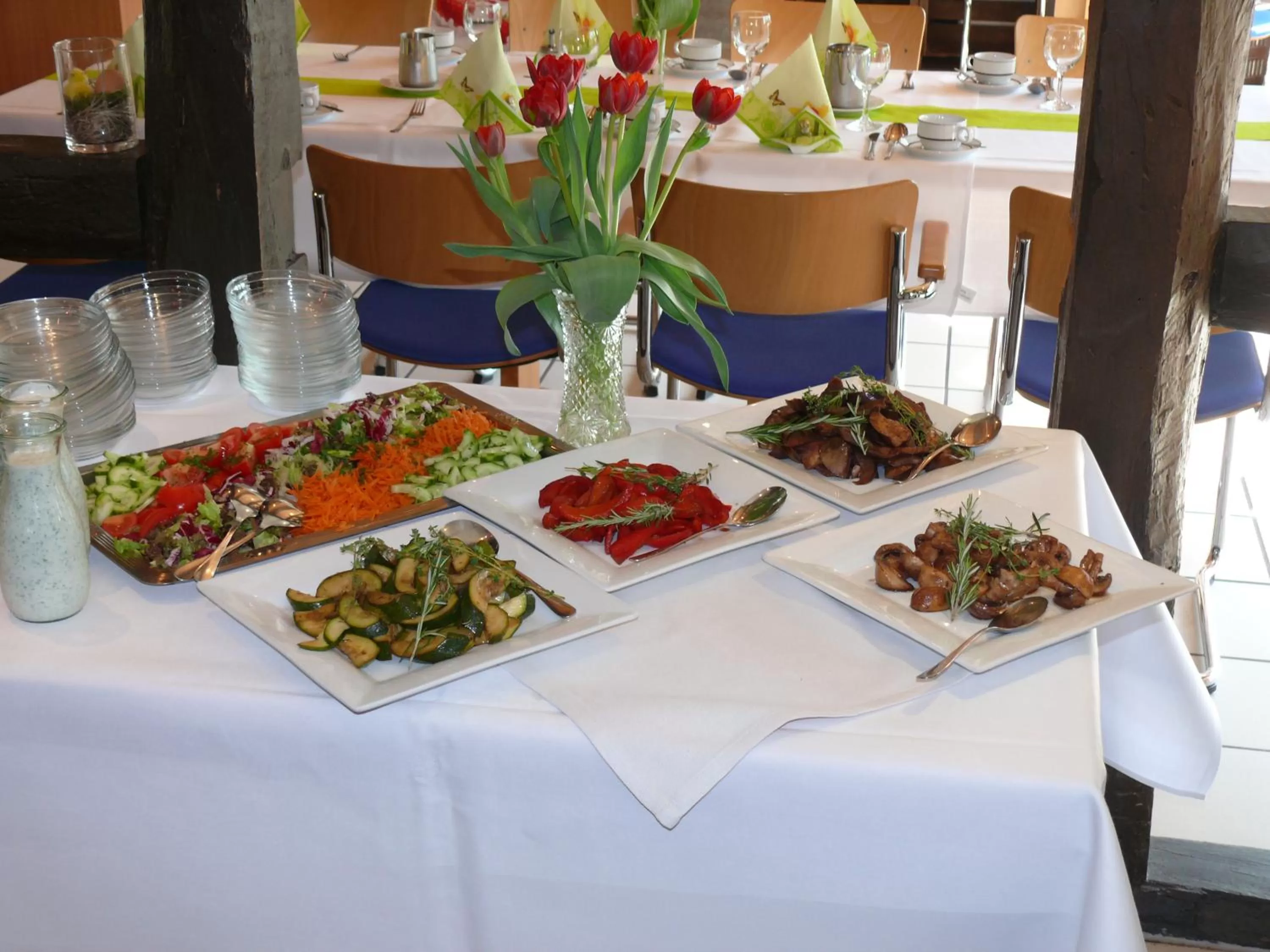 Food and drinks in Ludwig-Harms-Haus Hermannsburg