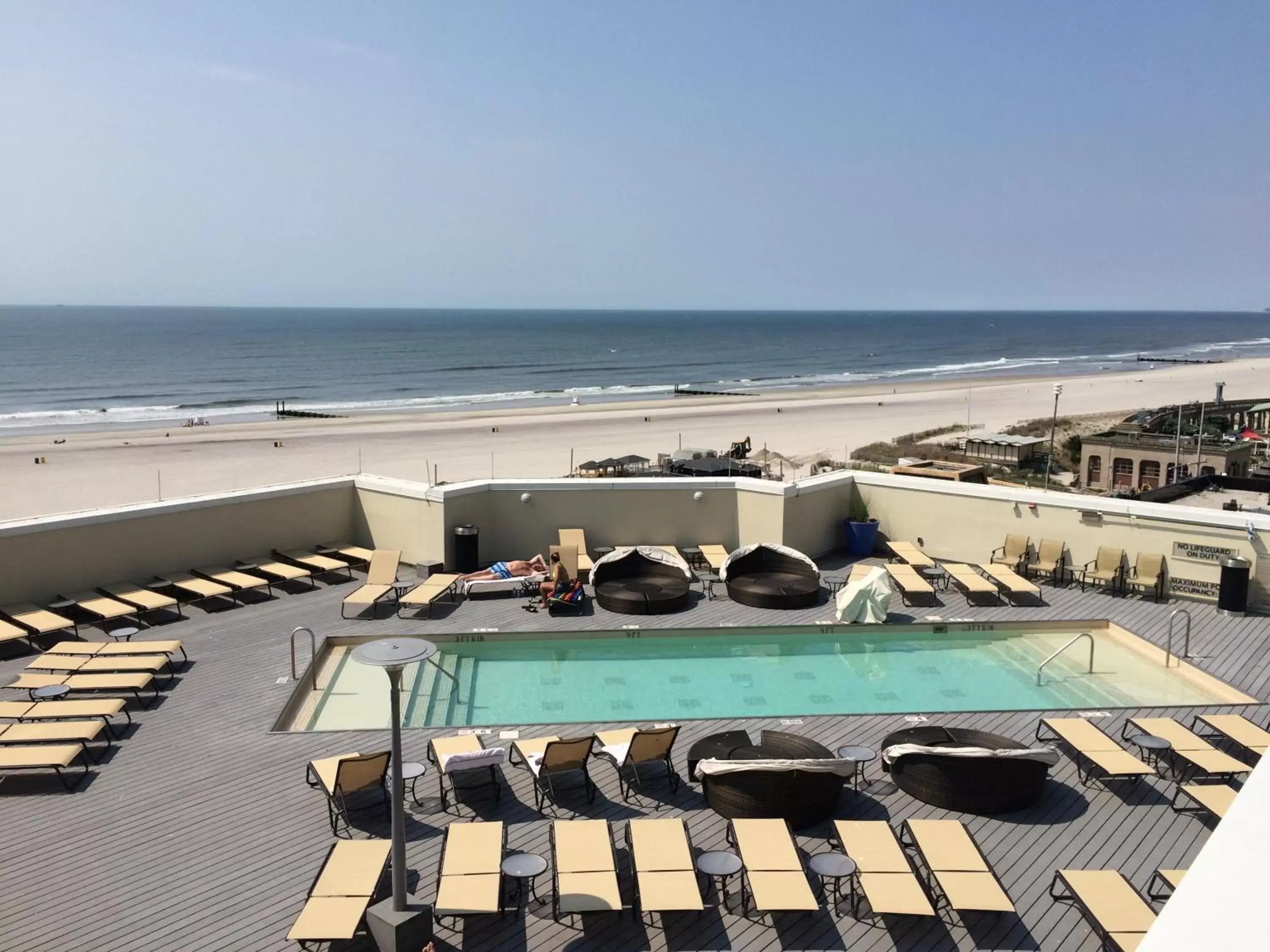 Beach, Pool View in Caesars Atlantic City Hotel & Casino