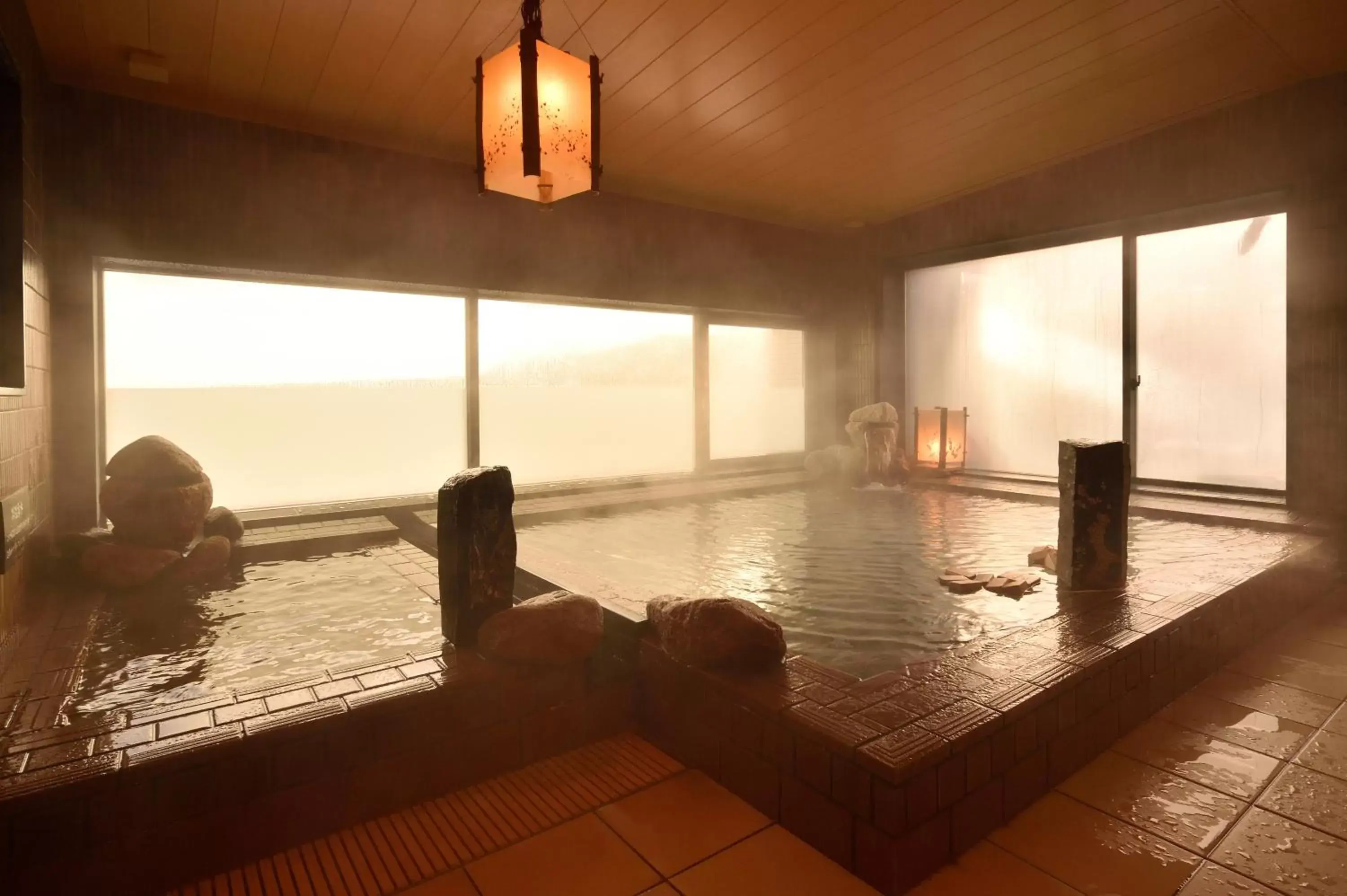 Public Bath in Dormy Inn Wakkanai