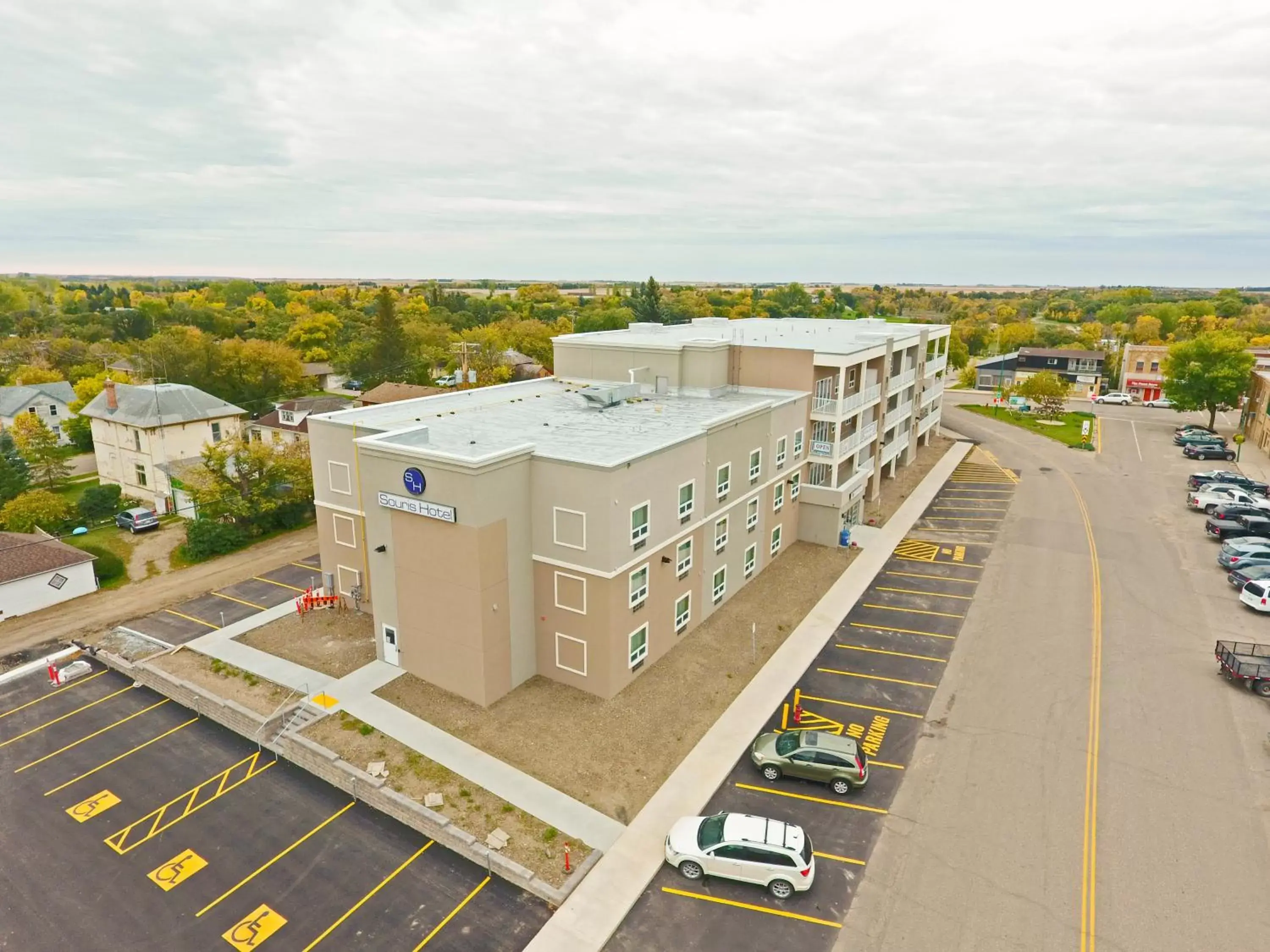 Bird's-eye View in The Souris Hotel