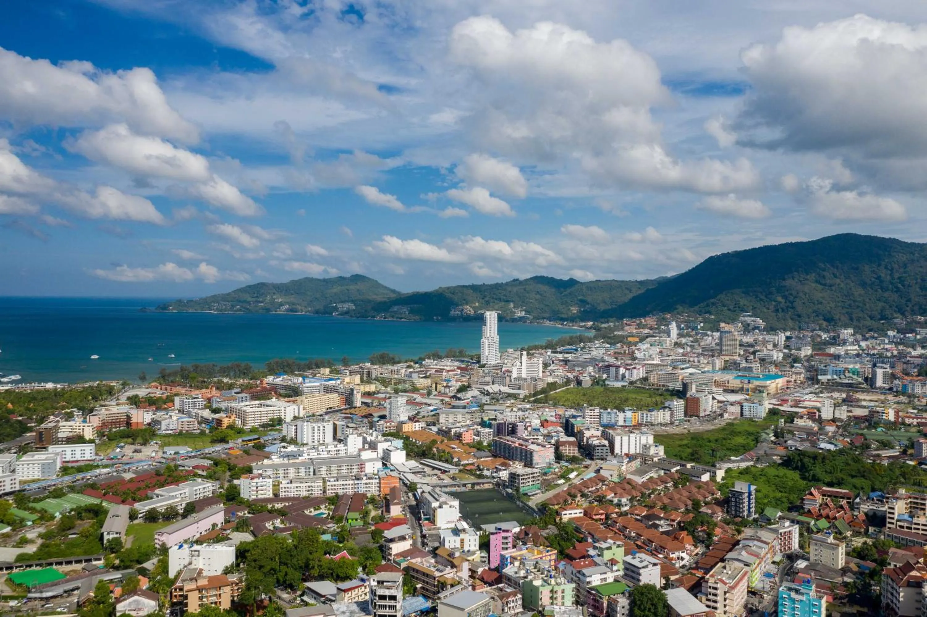 City view in Patong Bay Hill