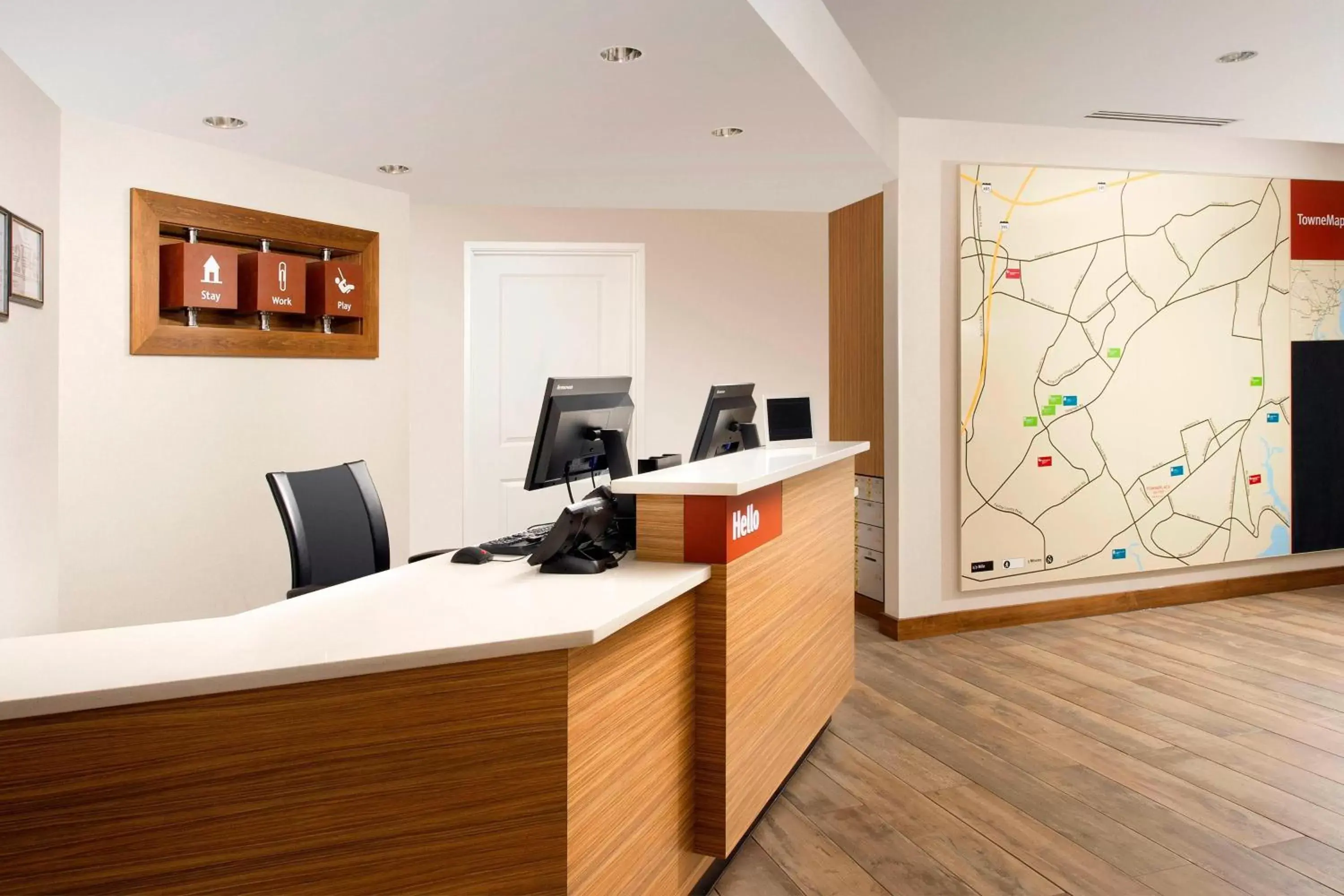 Lobby or reception, Lobby/Reception in TownePlace Suites by Marriott Alexandria Fort Belvoir