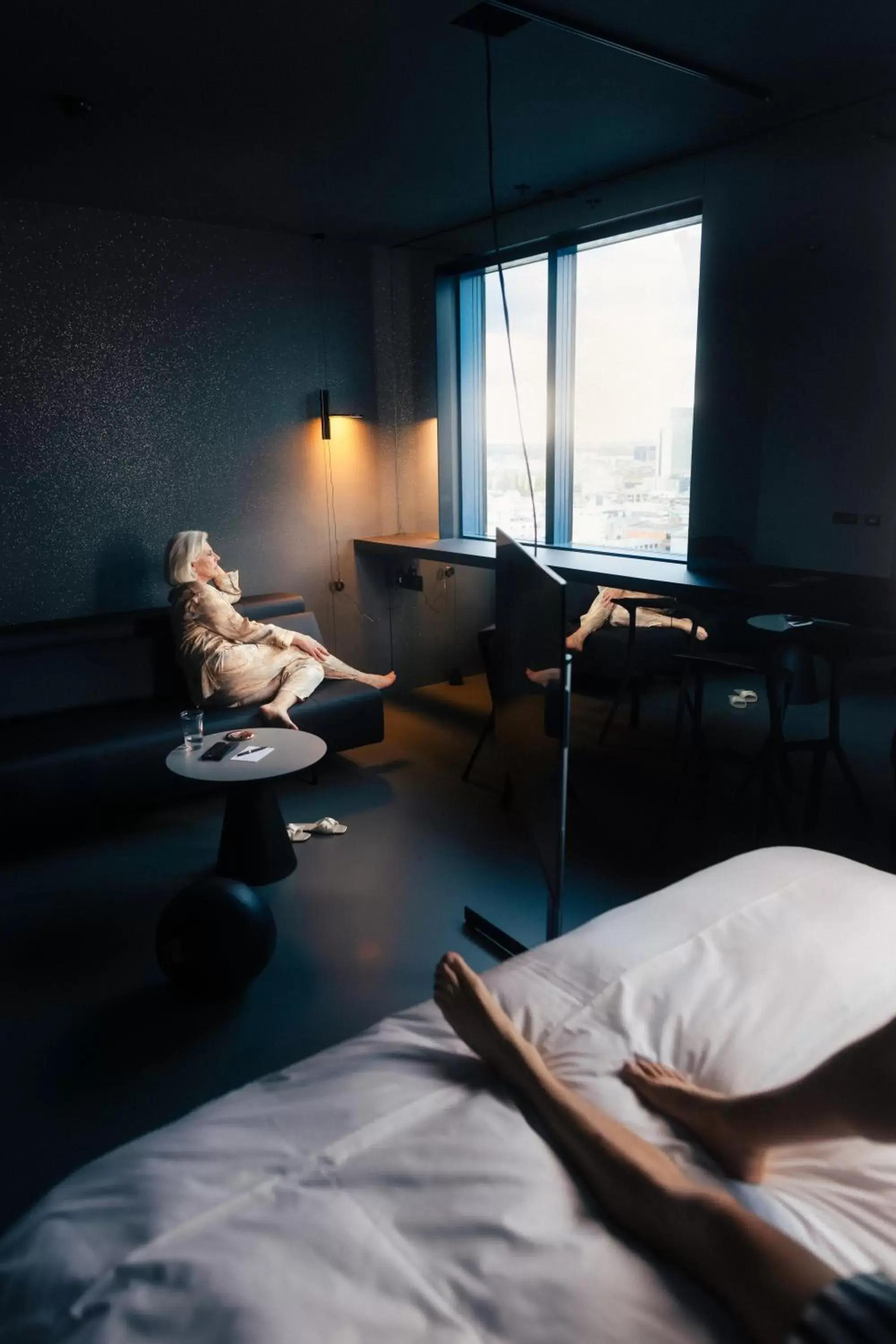 Living room, Bed in Zonar Zagreb by Maistra City Vibes Living room, Bed in Zonar Zagreb by Maistra City Vibes