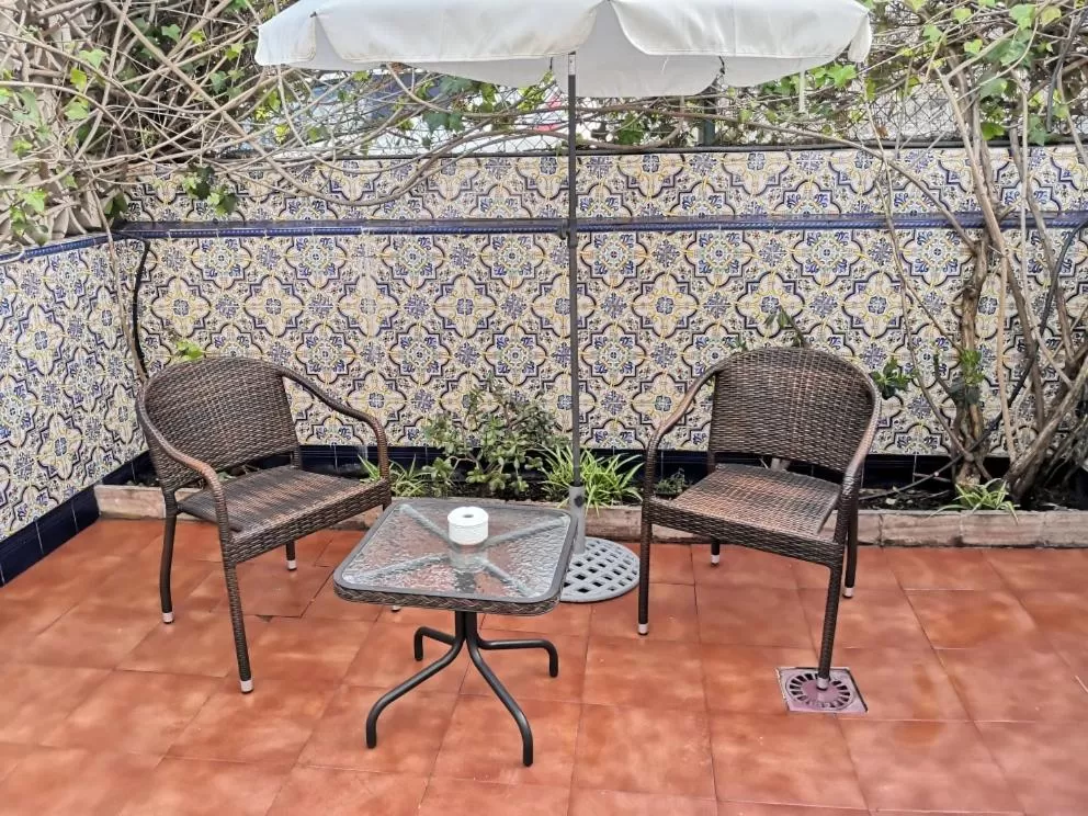 Patio in La Luna Blanca