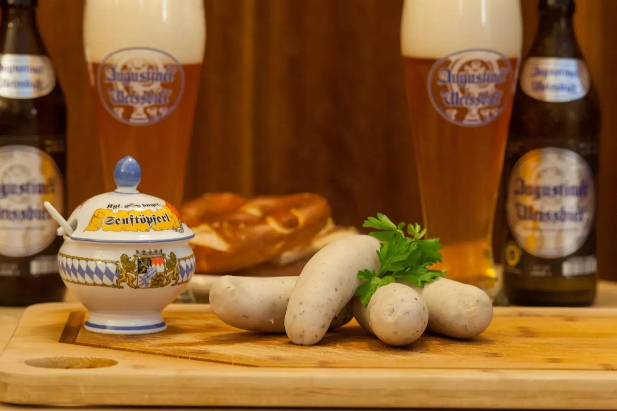 Food and drinks in Augustiner in Meran