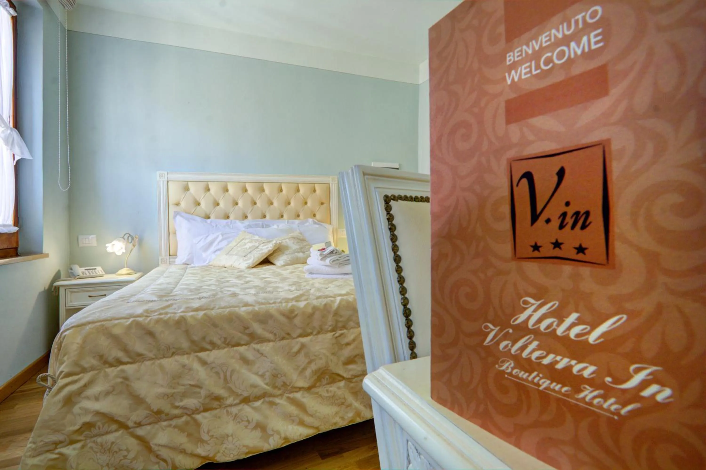 Bed in Hotel Volterra In Superior