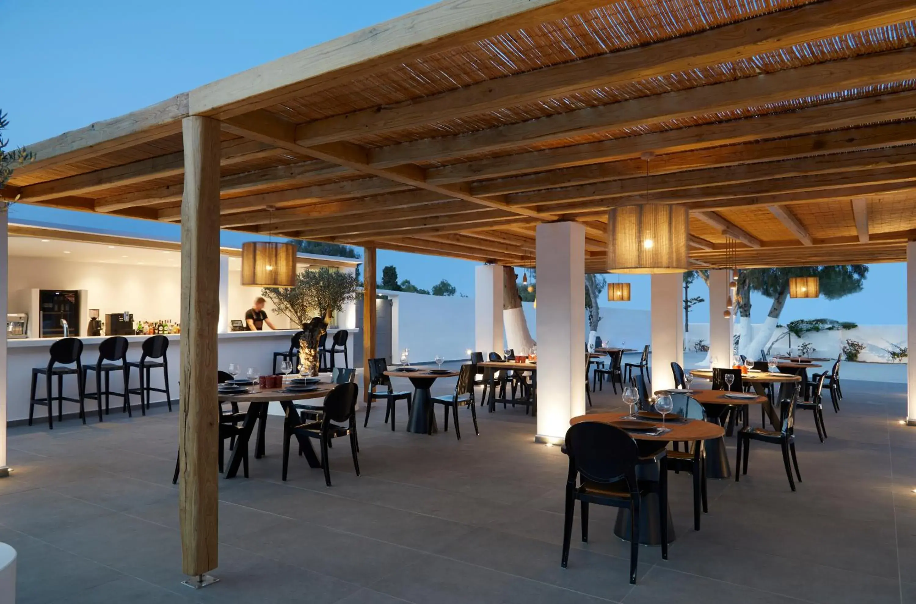 Restaurant/Places to Eat in Kallisti Thera Hotel