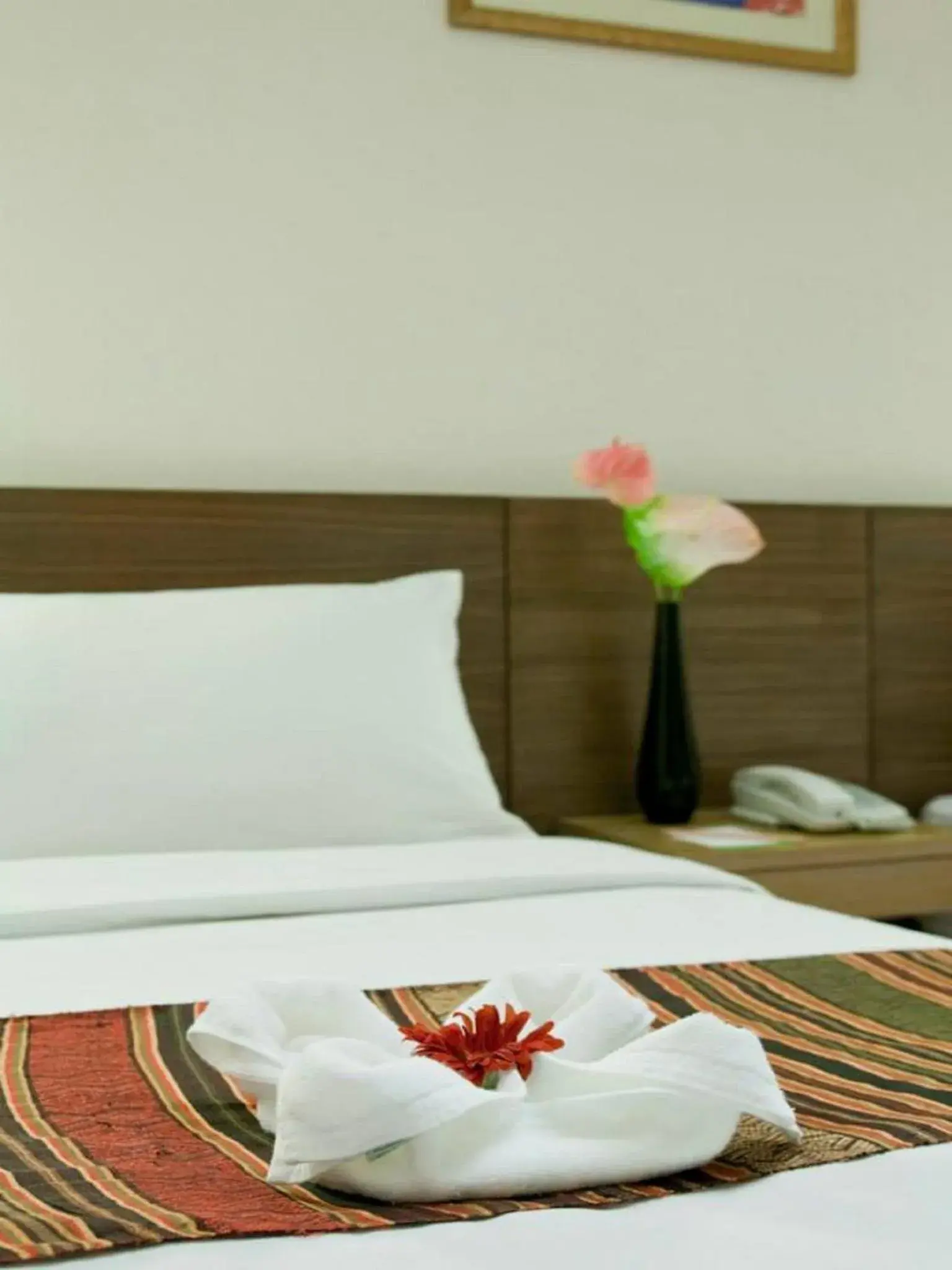 Decorative detail, Bed in The Seasons Bangkok Huamark - SHA
