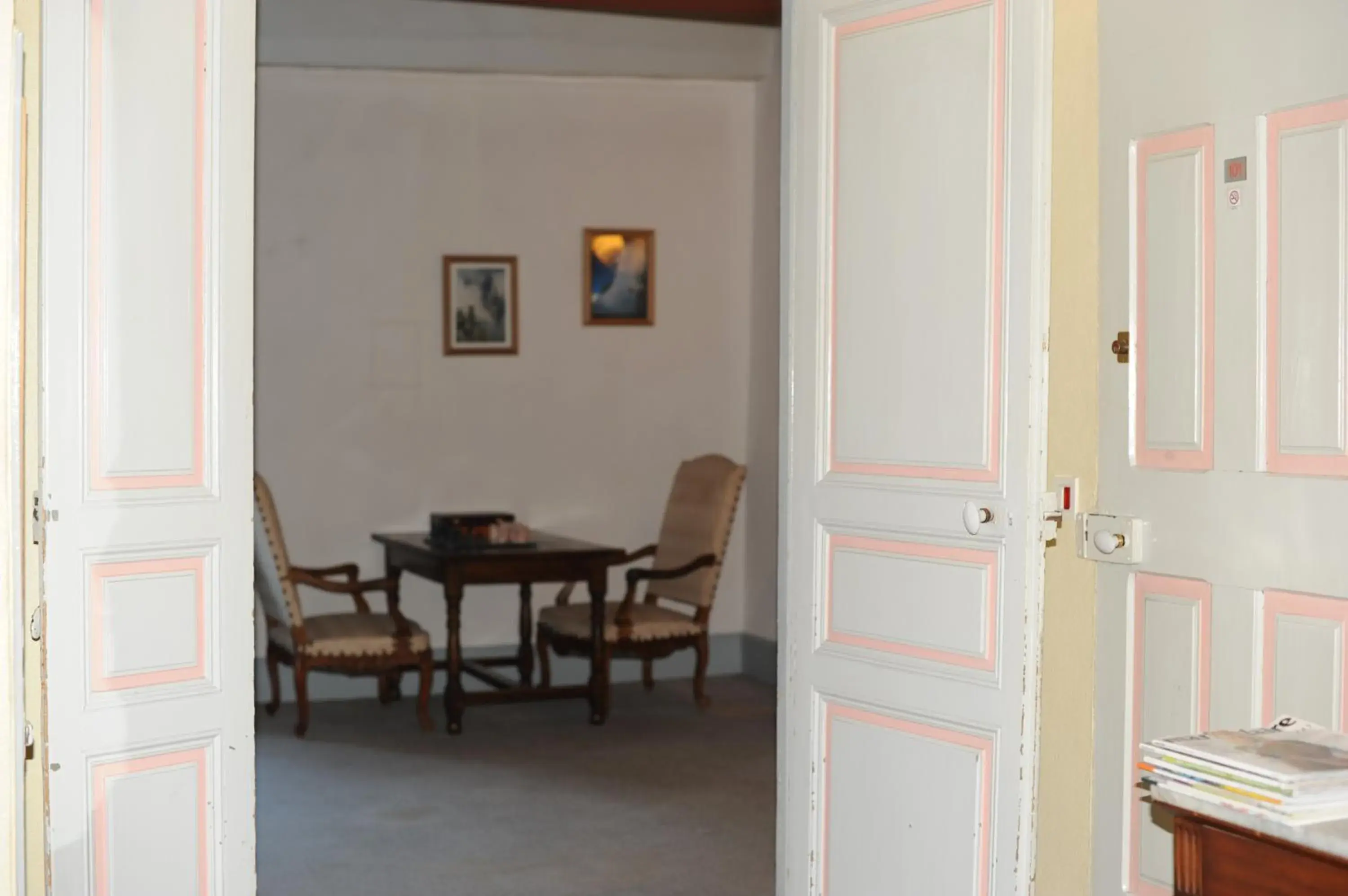 Dining Area in Logis Hotel le Prieur