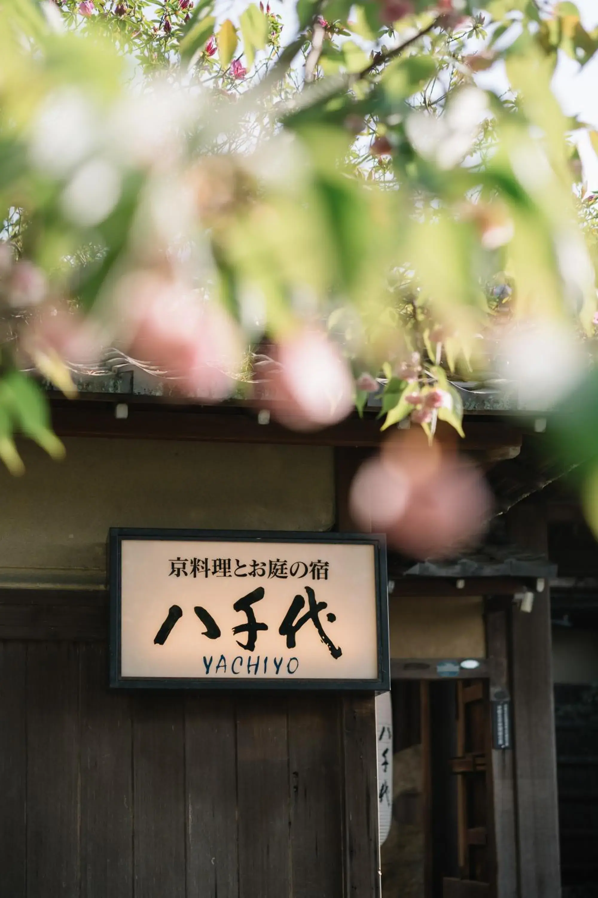 Facade/entrance in Kyoto Nanzenji Ryokan Yachiyo