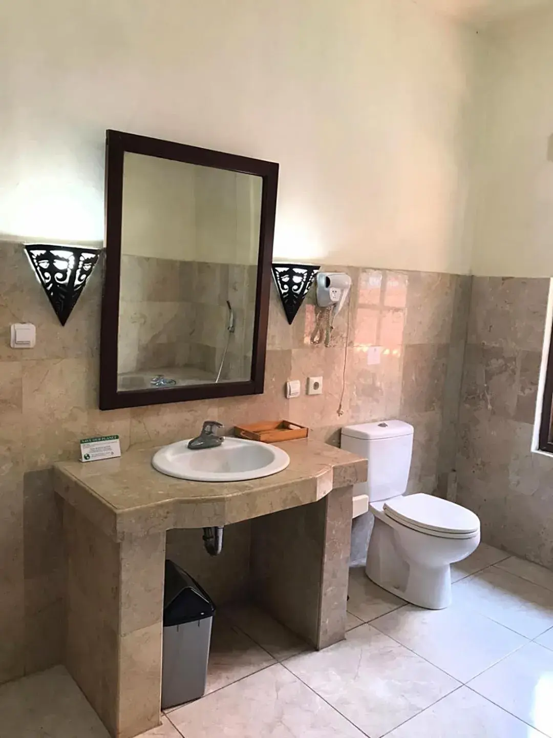 Bathroom in Pande Permai Bungalows