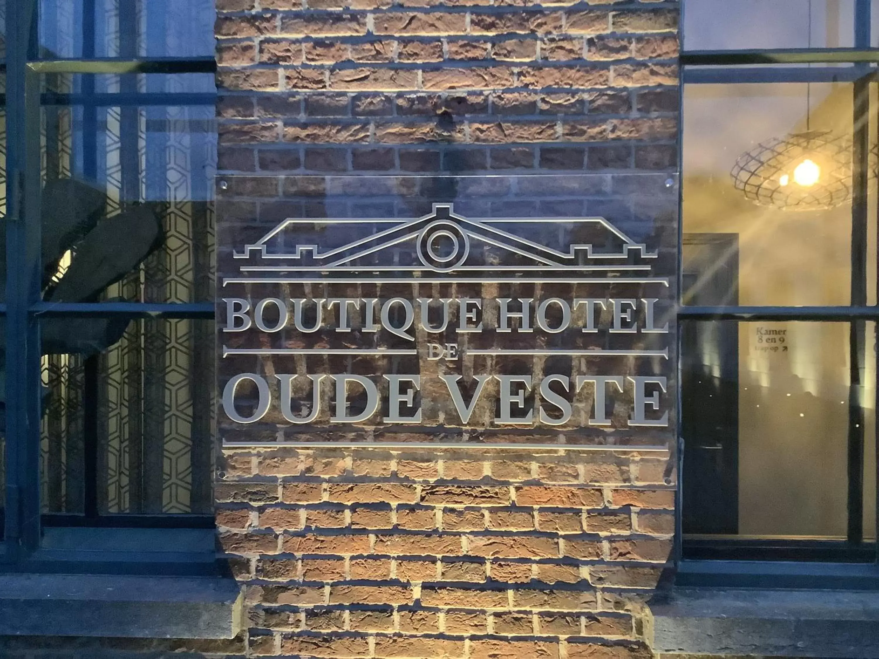 Property Logo/Sign in Boutique Hotel De Oude Veste