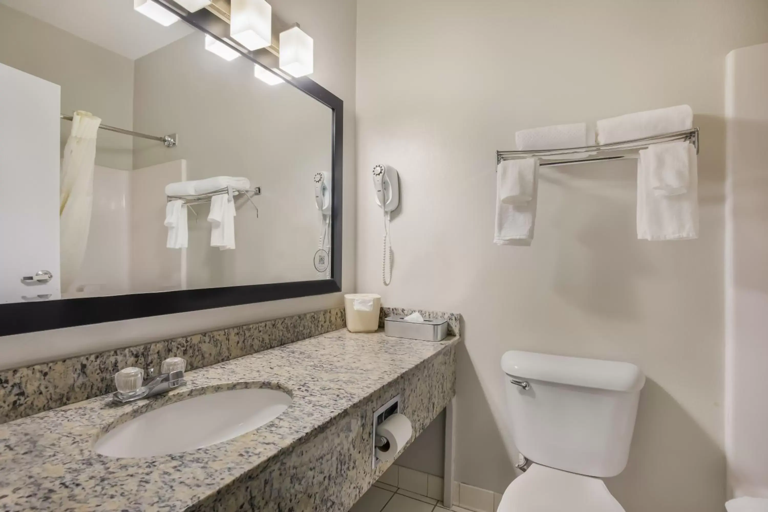 Bathroom in MainStay Suites Joliet I-55