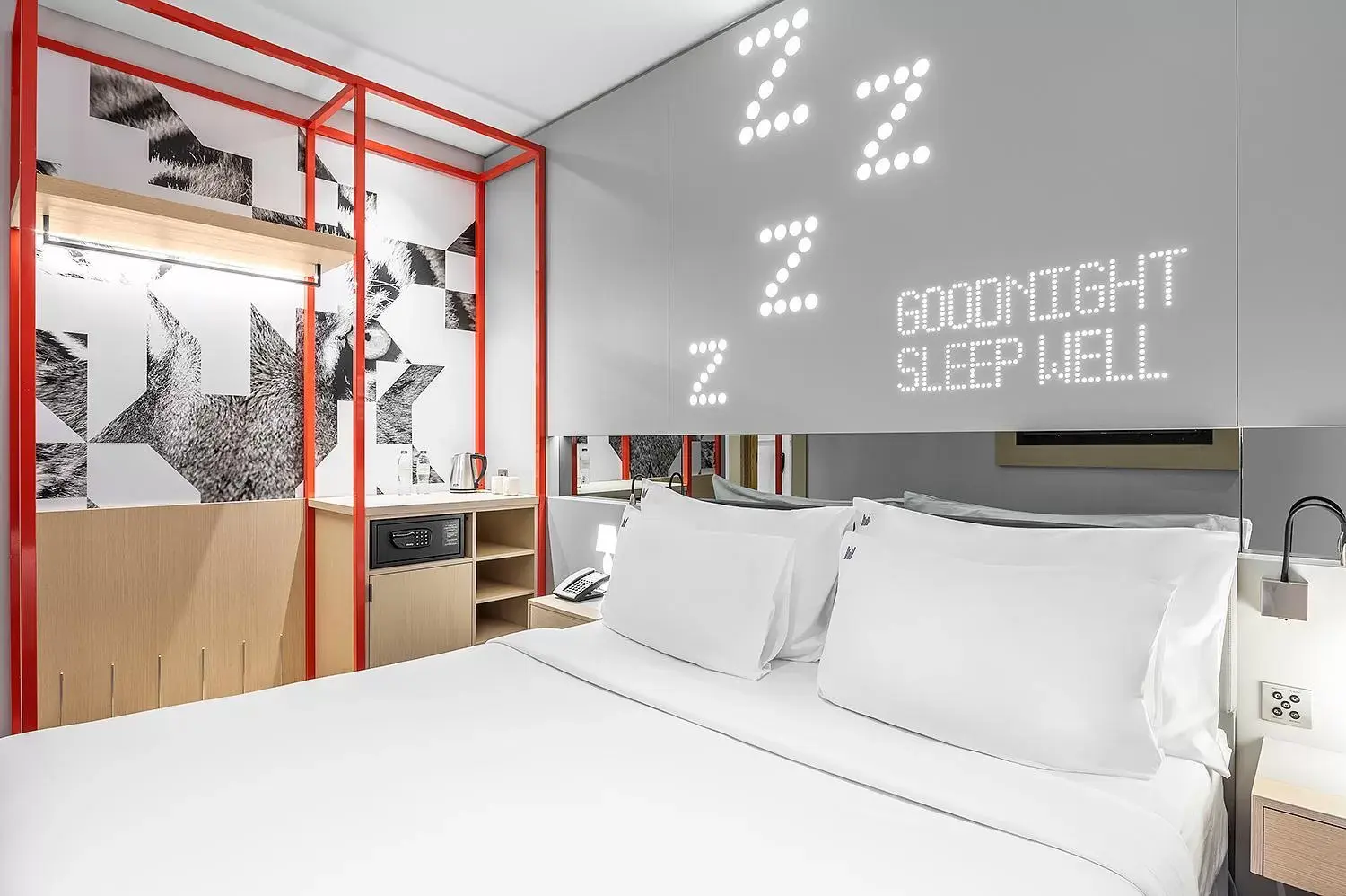 Bed in Studio M Arabian Plaza Hotel & Hotel Apartments Bed in Studio M Arabian Plaza Hotel & Hotel Apartments