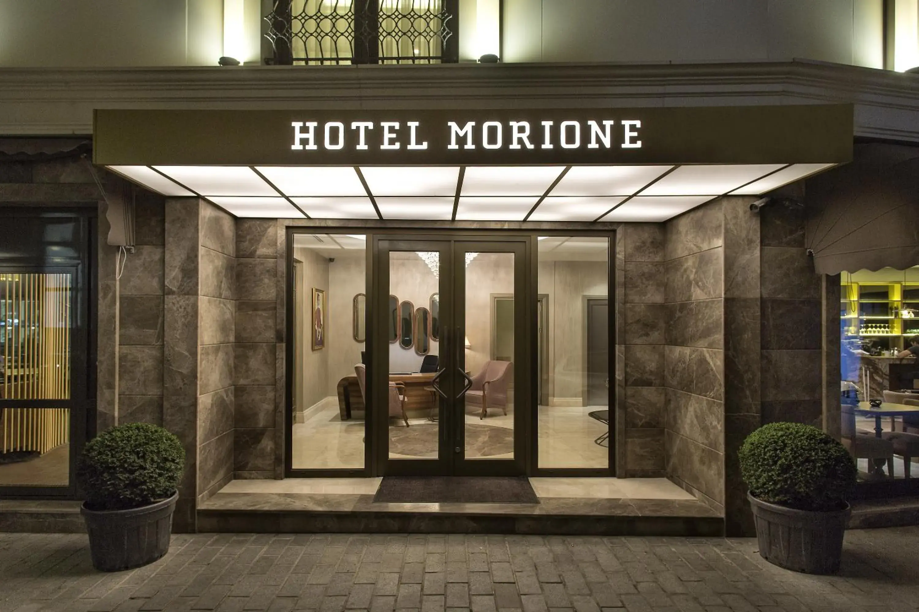 Facade/entrance in Hotel Morione & Spa Center