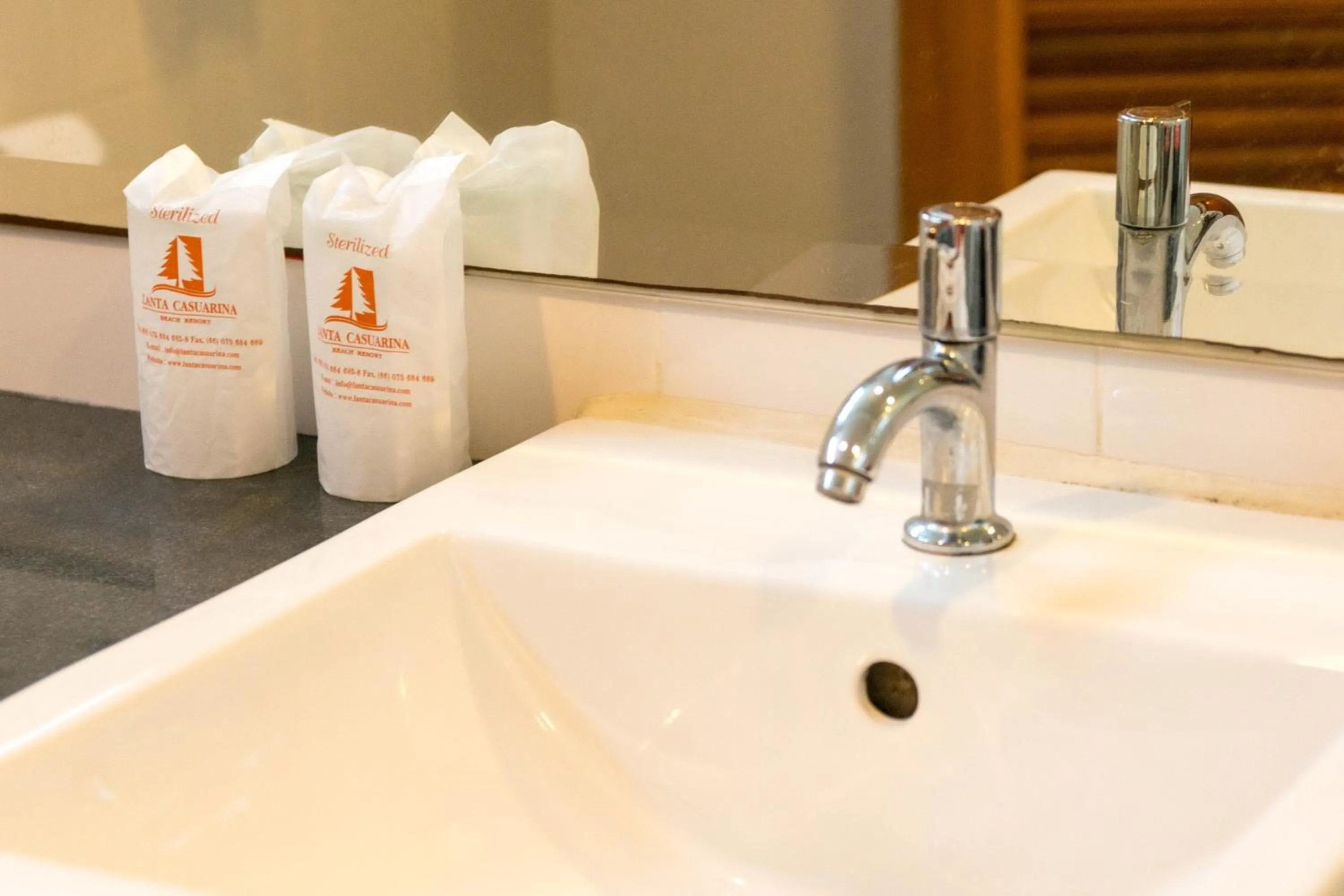 Bathroom in Lanta Casuarina Beach Resort - SHA Plus