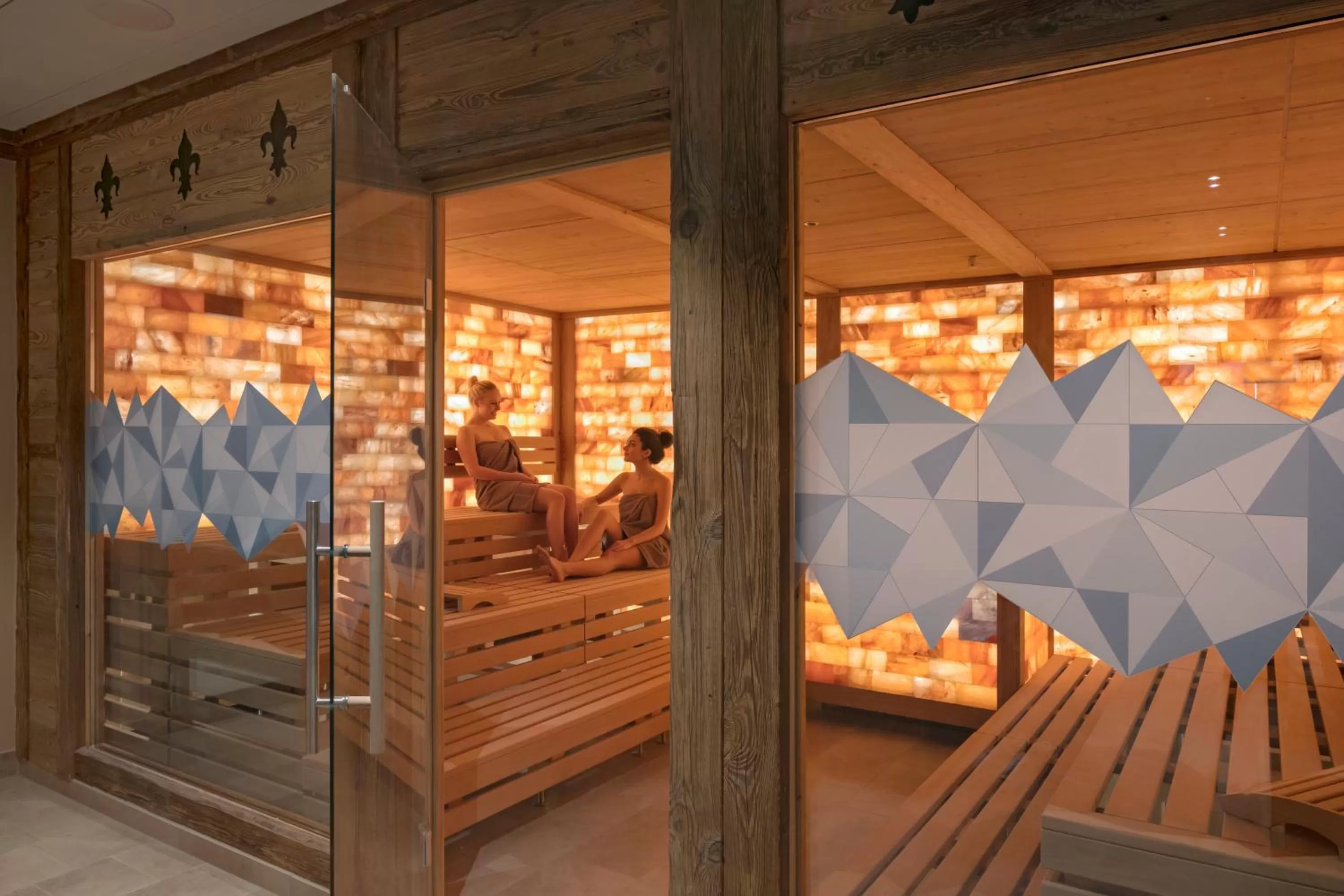 Sauna in Hotel Alex Business & SPA