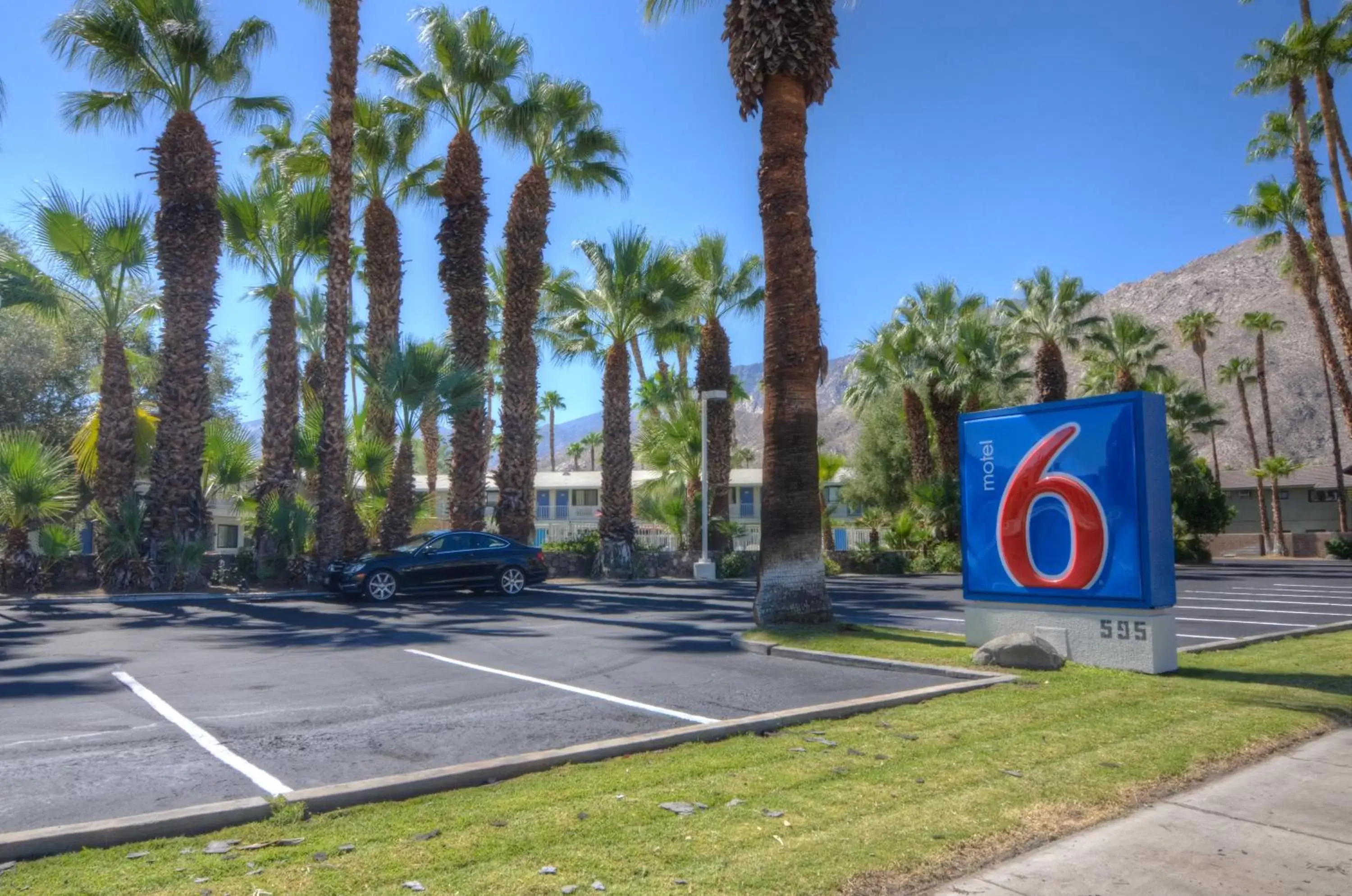 View (from property/room) in Motel 6-Palm Springs, CA - East - Palm Canyon