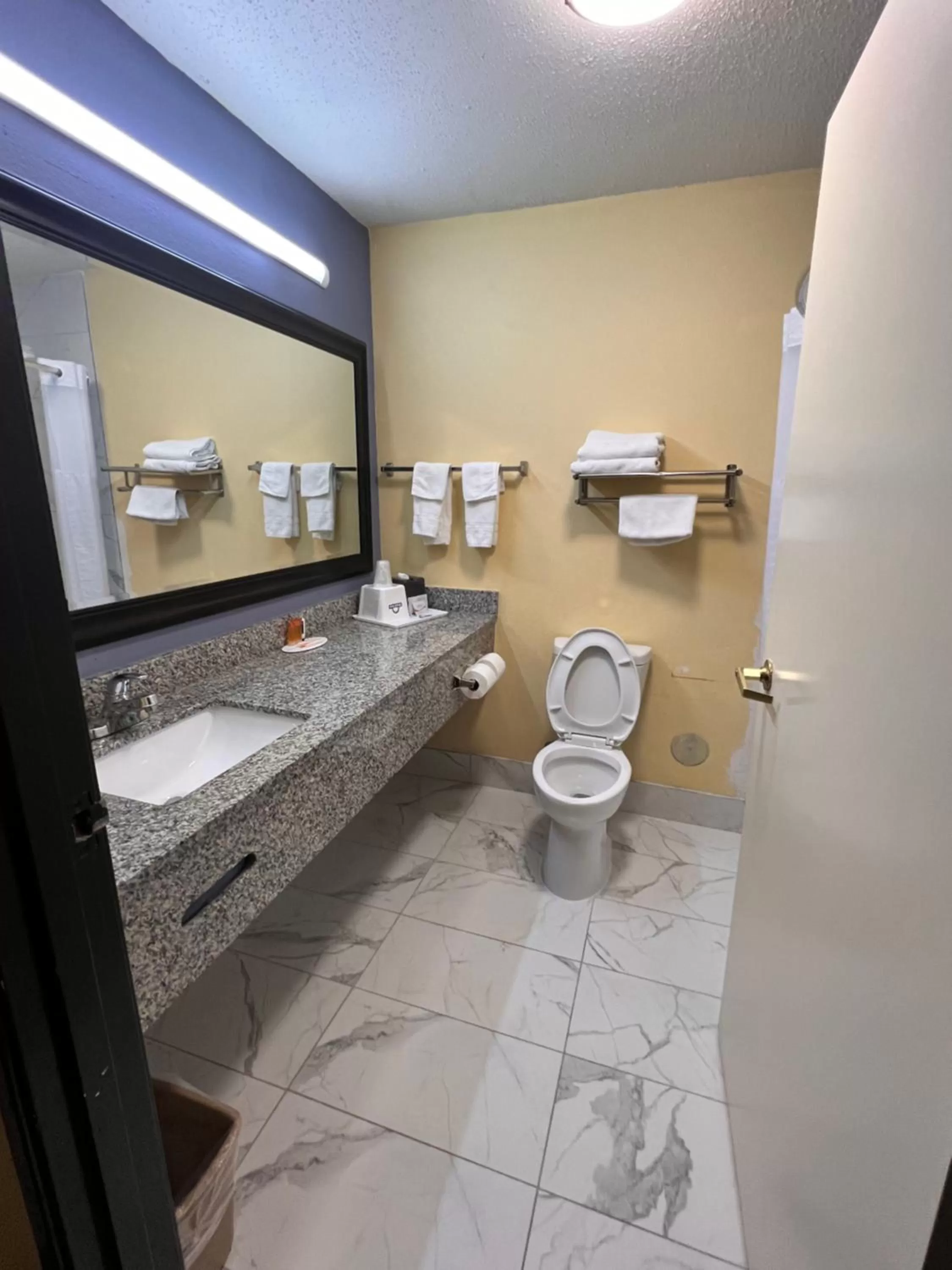 Bathroom in Days Inn by Wyndham Mauldin/Greenville