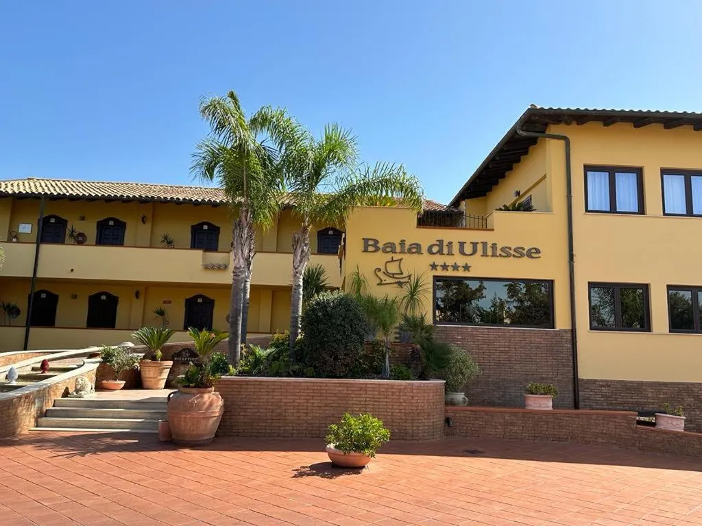 Facade/entrance in Baia Di Ulisse Wellness & Spa