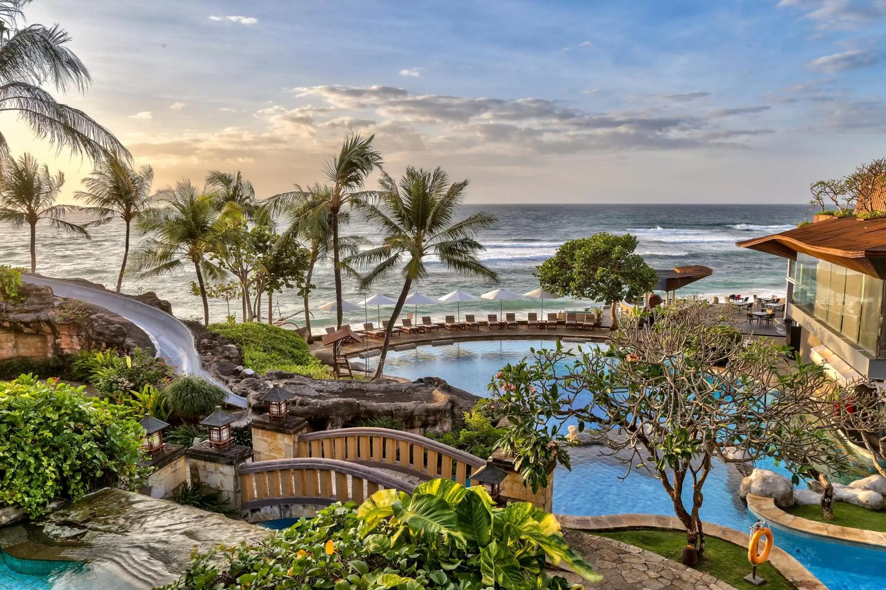 Swimming pool, Pool View in Hilton Bali Resort