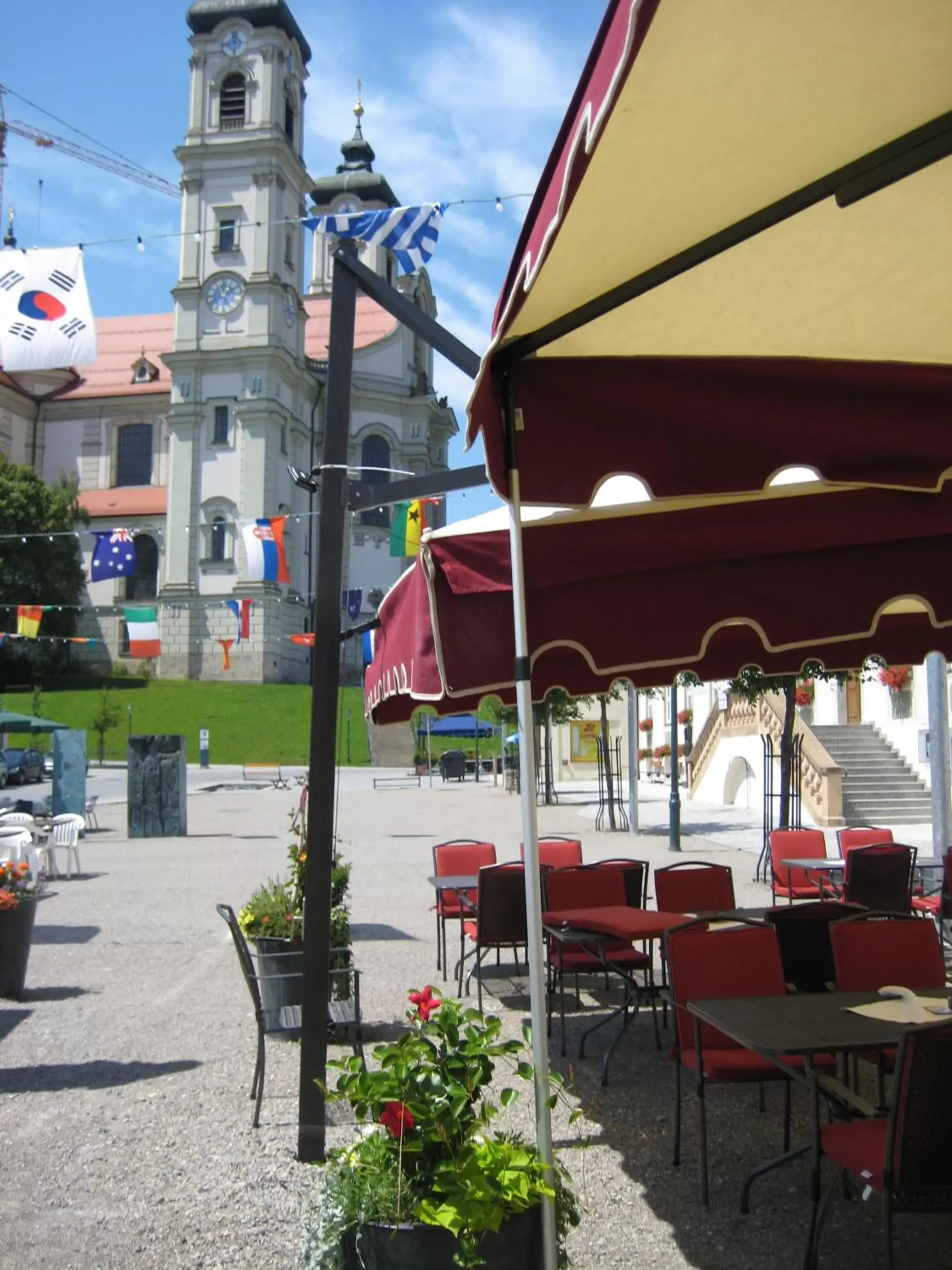 City view, Restaurant/Places to Eat in AKZENT Brauerei Hotel Hirsch
