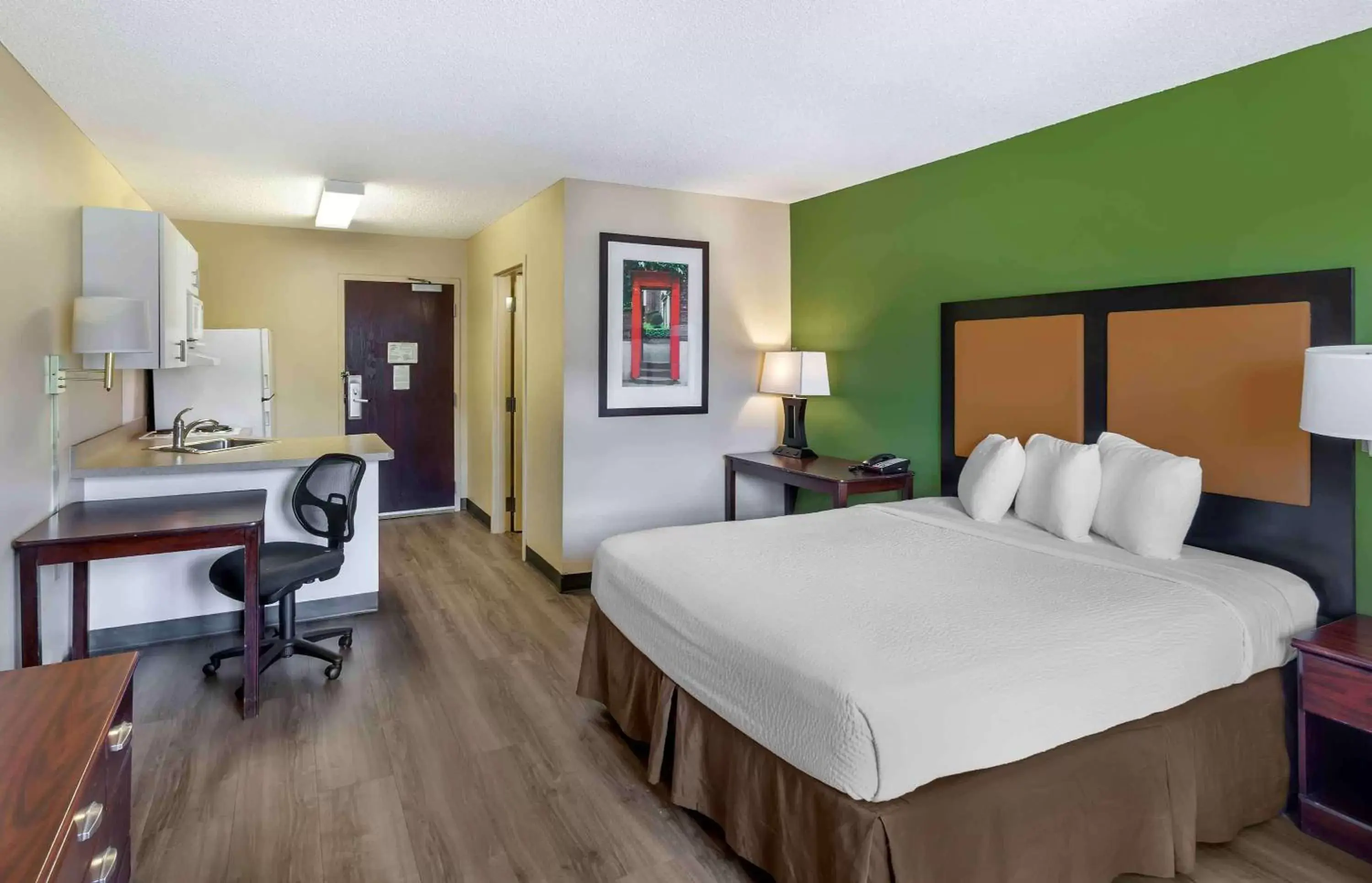 Bedroom in Extended Stay America Suites - Salt Lake City - Union Park