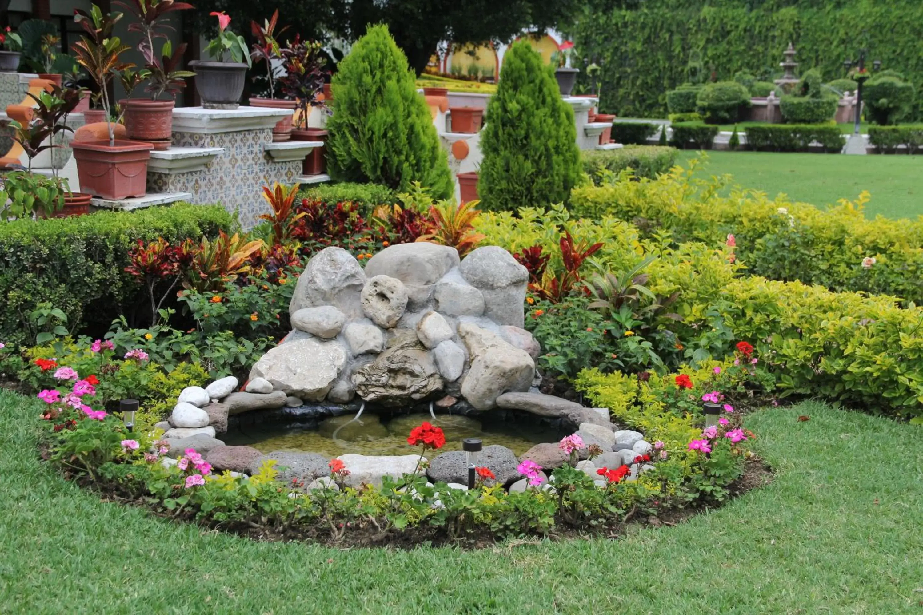 Garden in Hotel La Villa Real