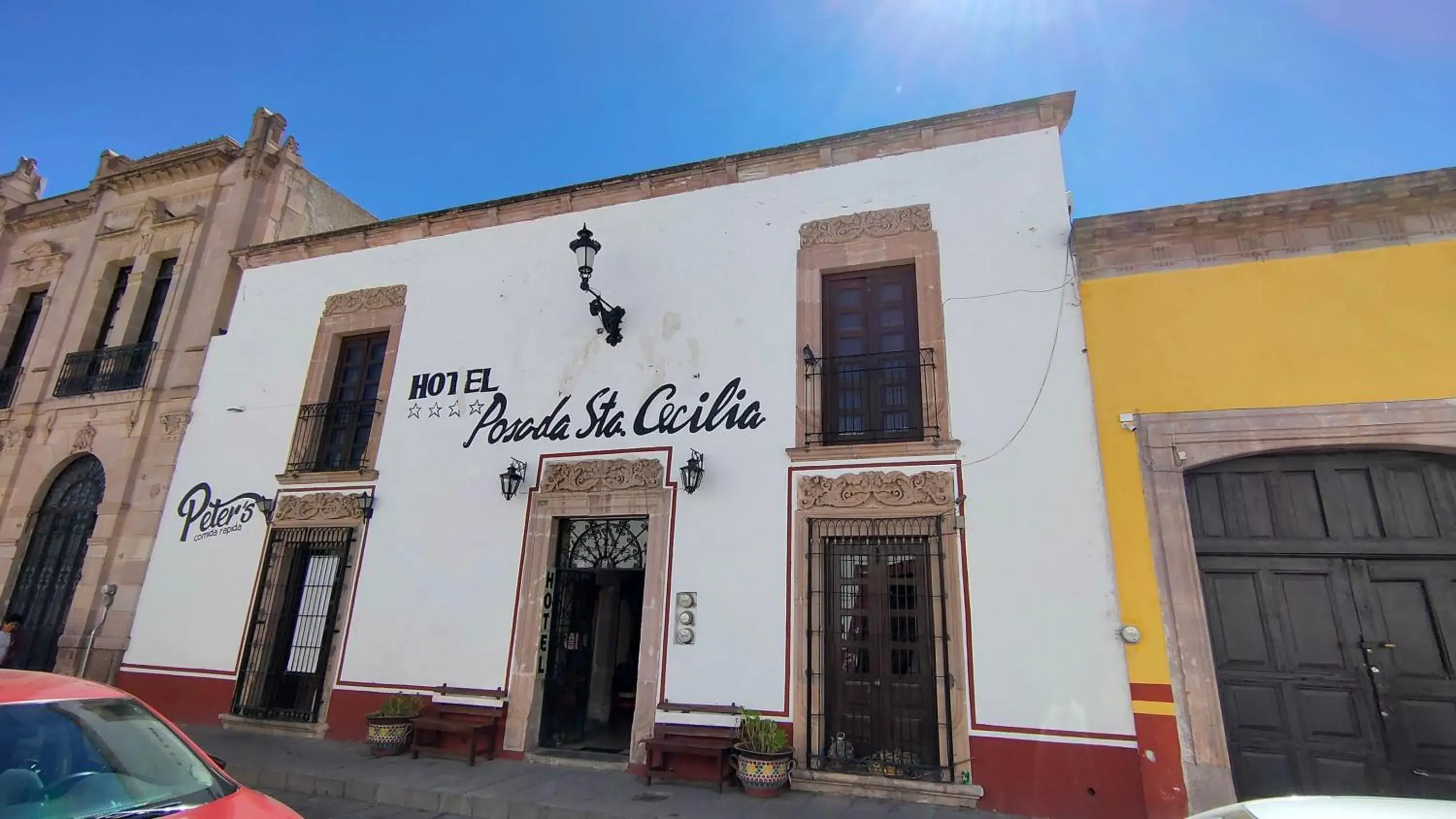 Facade/entrance, Property Building in OYO Posada Santa Cecilia, Jerez Zacatecas