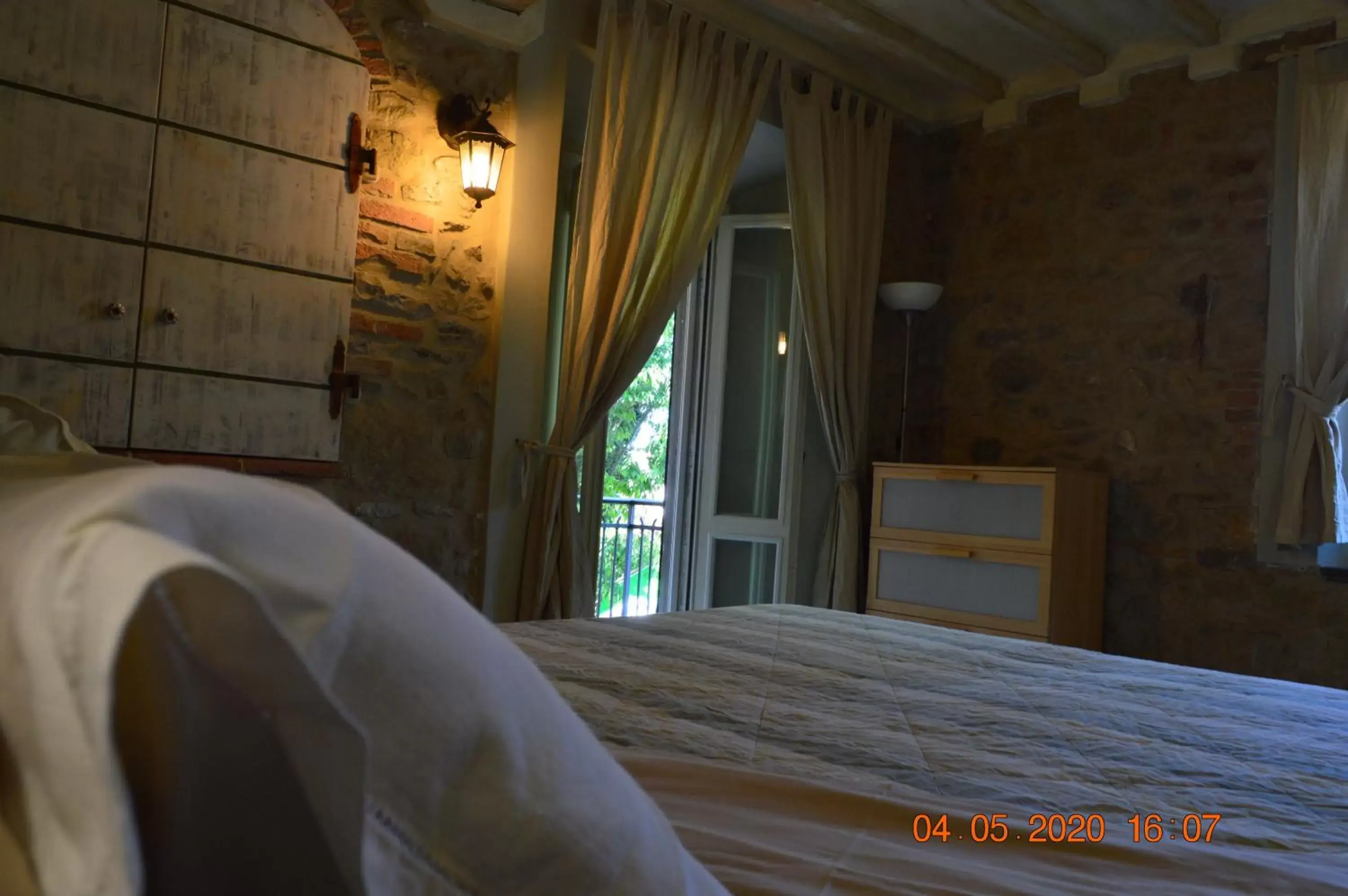 Bed in Villa Dacia