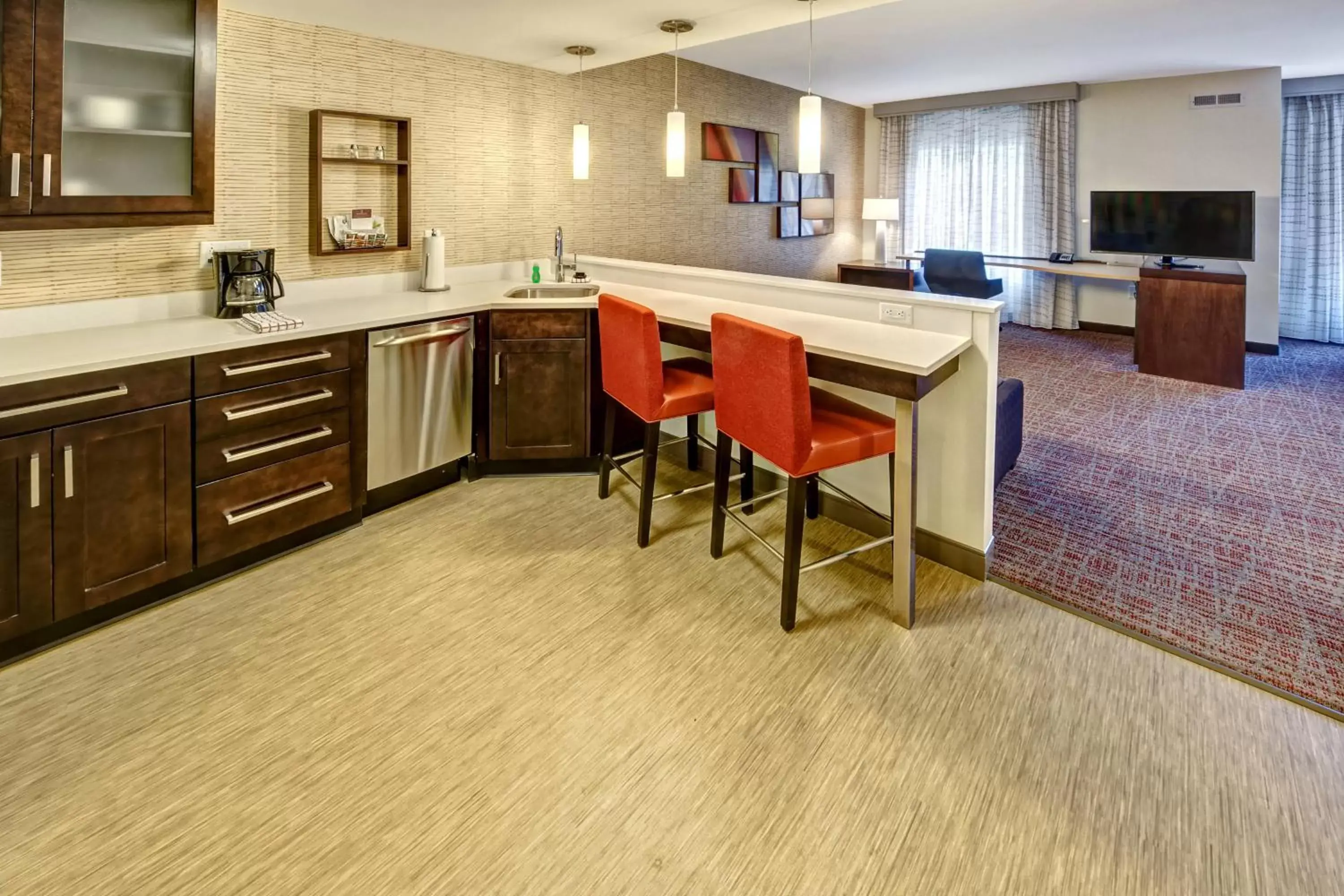 Kitchen or kitchenette, Kitchen/Kitchenette in Residence Inn by Marriott Blacksburg-University