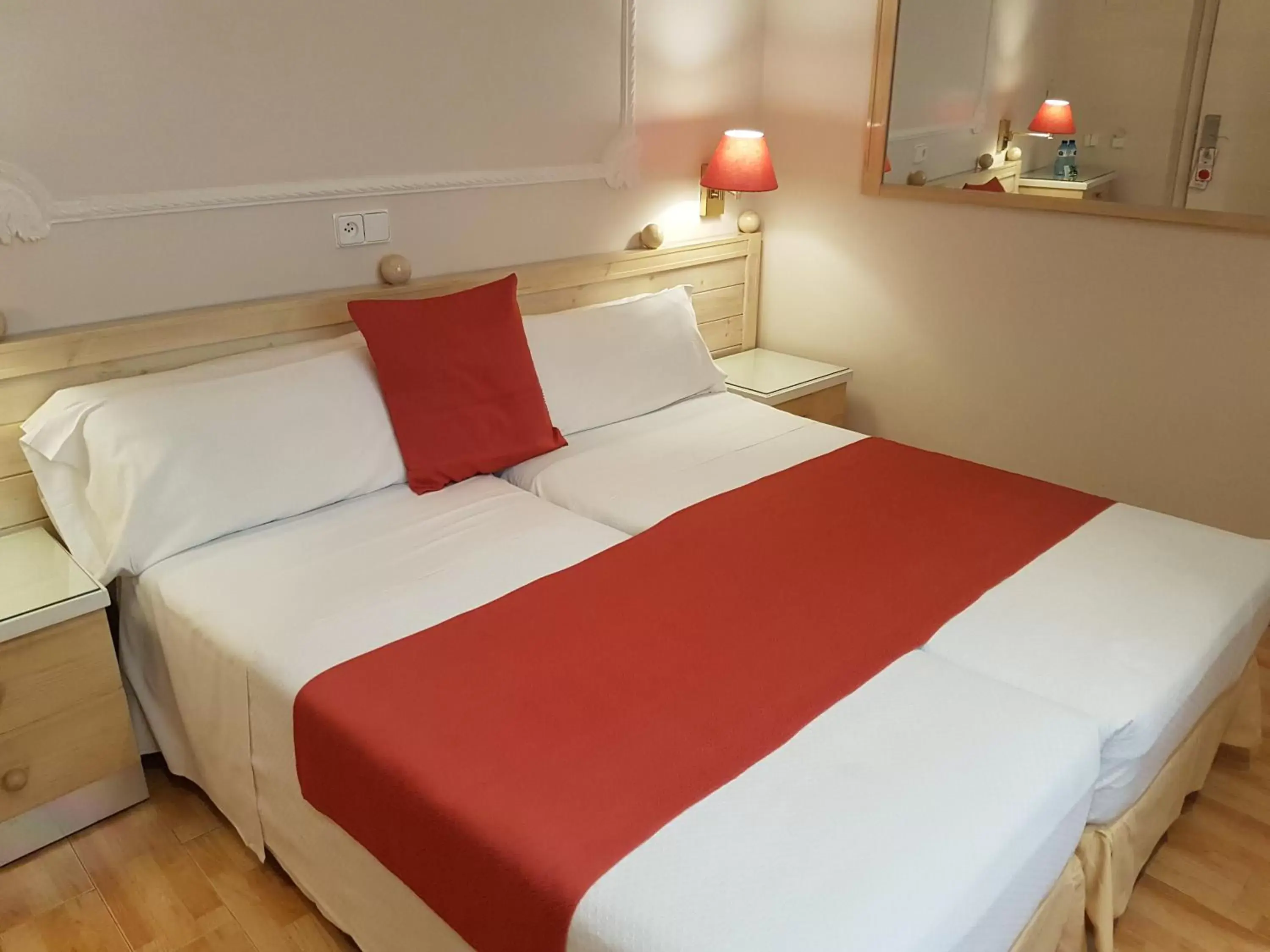 Bed in Hotel Celimar