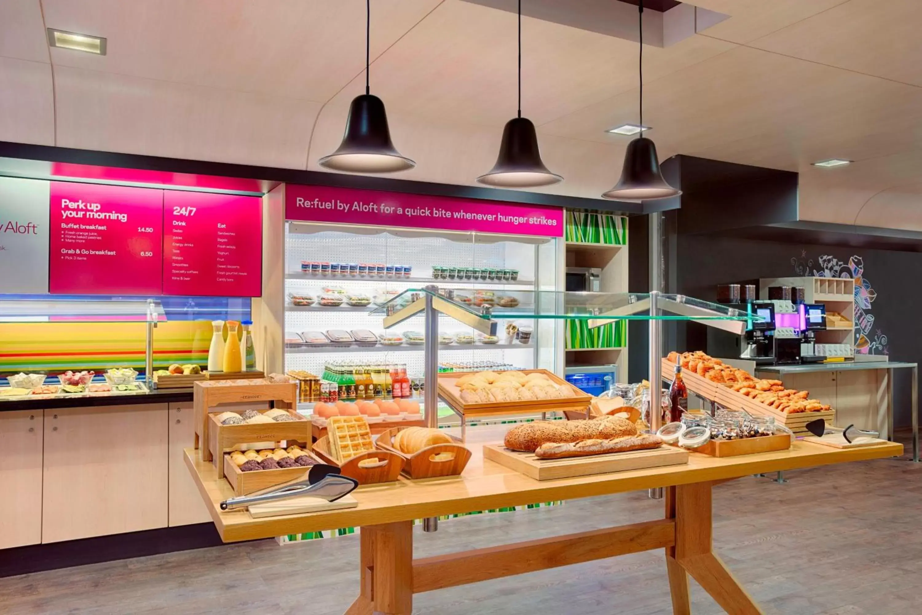 Restaurant/places to eat in Aloft Brussels Schuman