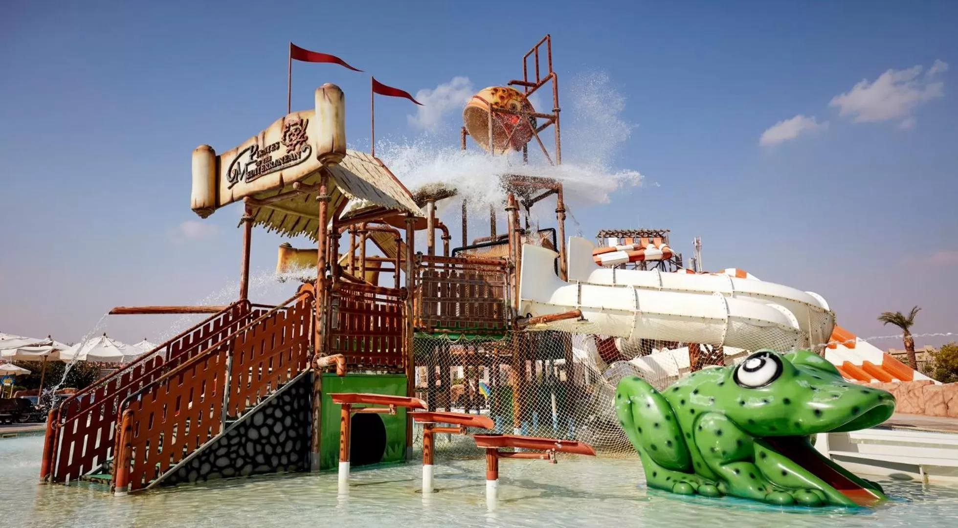 Children play ground in Coral Sea Waterworld Sharm El Sheikh