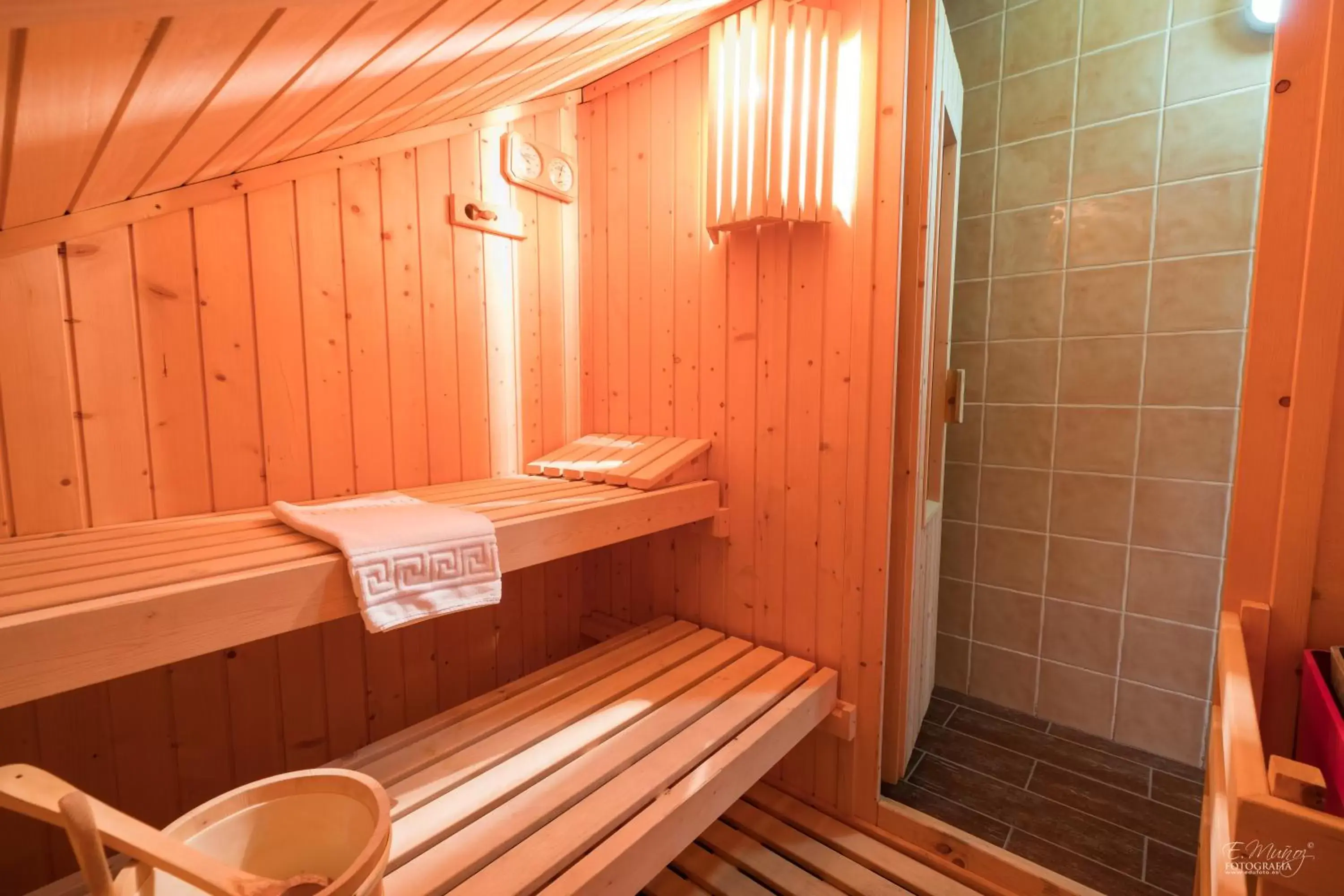 Sauna in Hotel Vivar