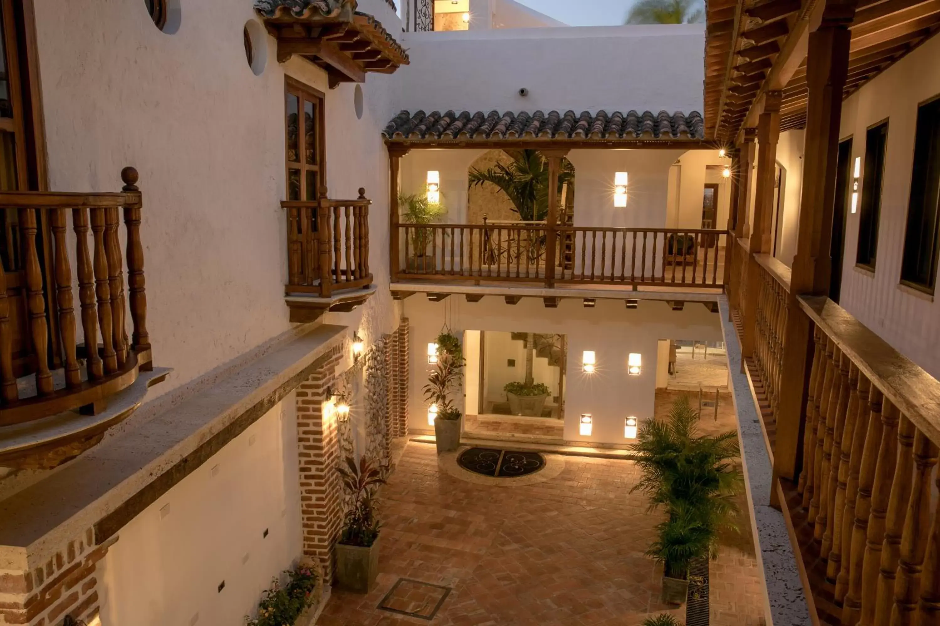 Balcony/Terrace, Pool View in Getsemani Cartagena Hotel