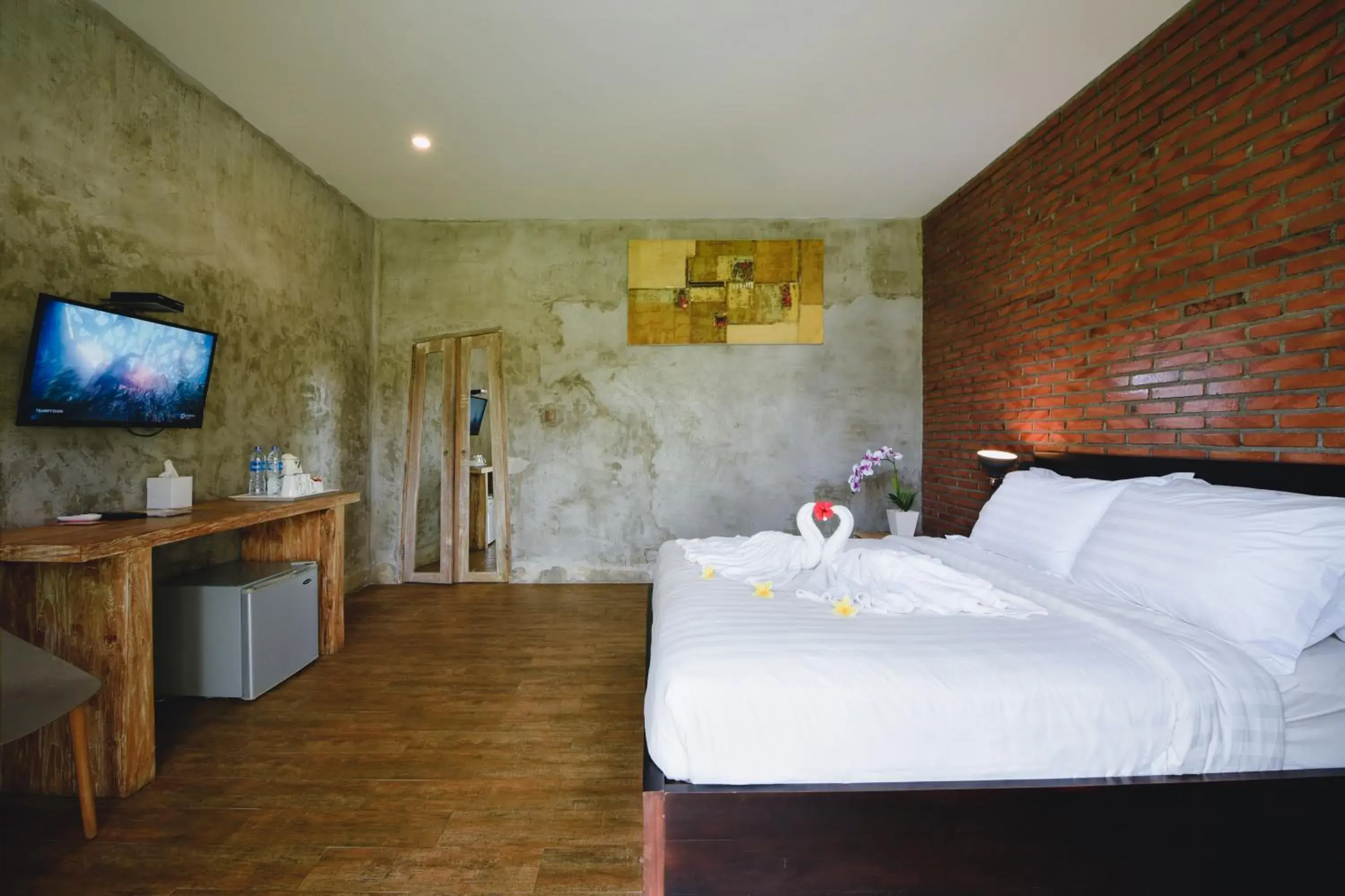 Bedroom, Bed in Bali Breezz Hotel